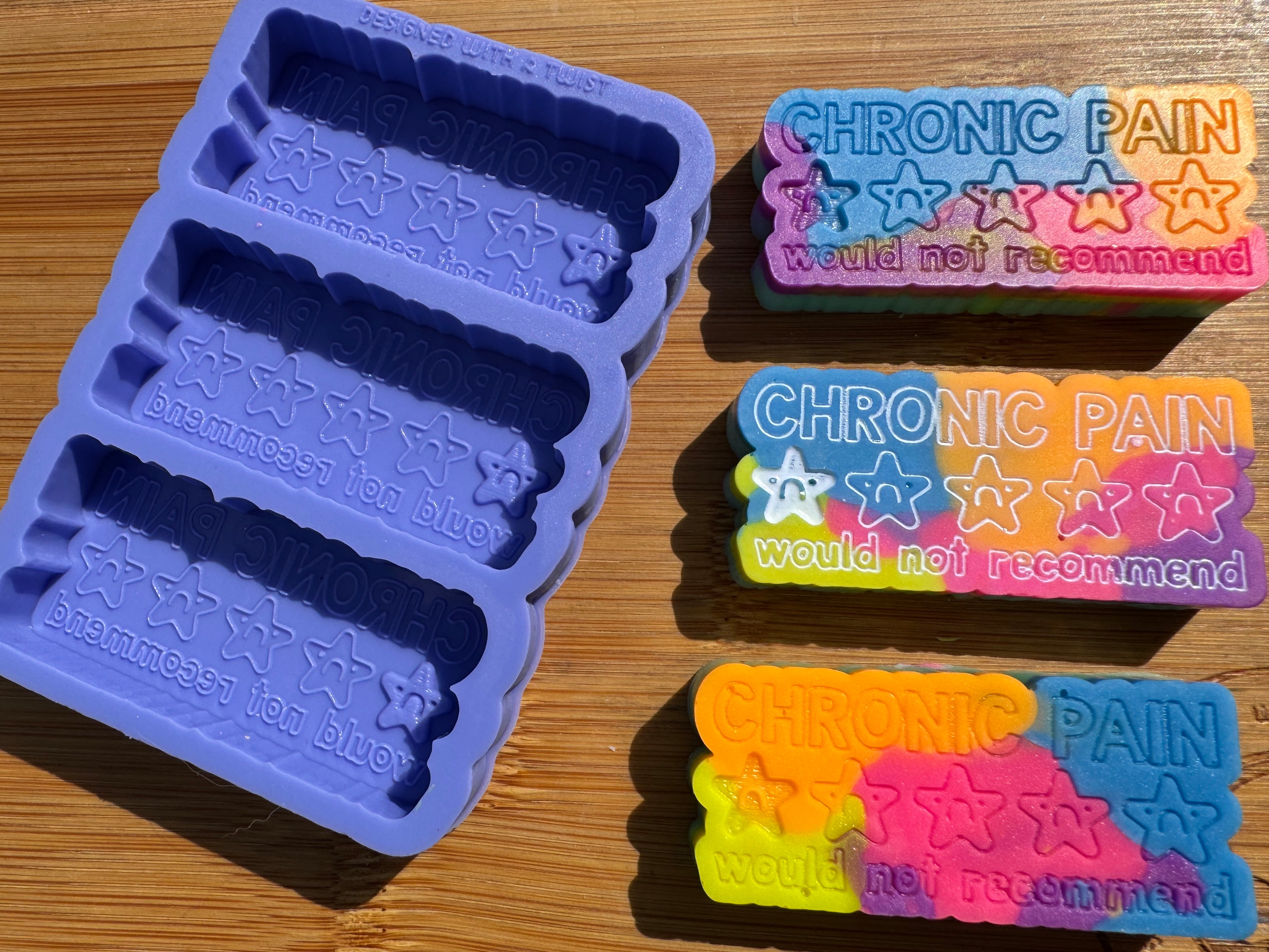 Chronic Pain, Wouldn't Recommend Silicone Trio Mold