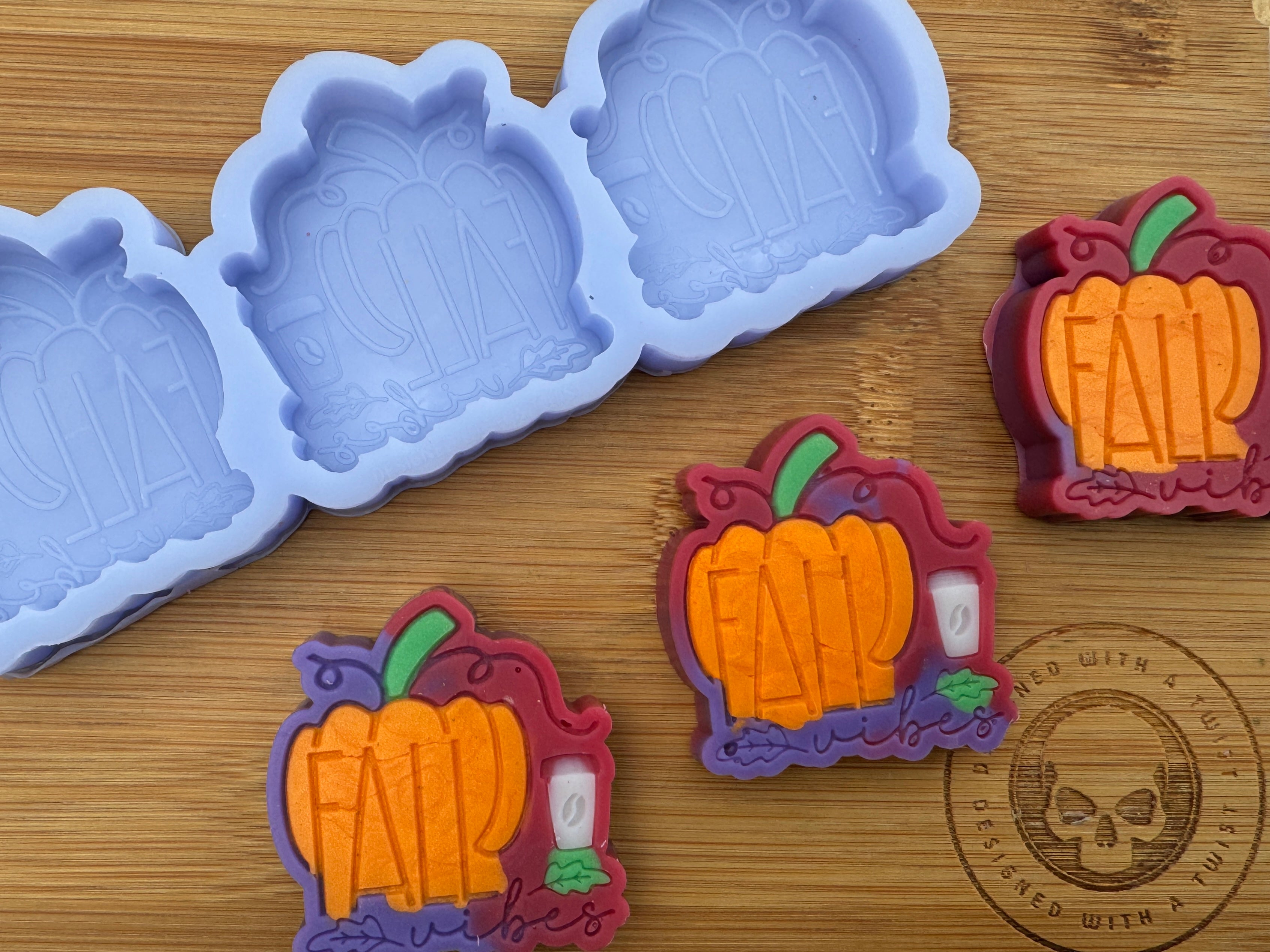 Fall Pumpkin Silicone Mold