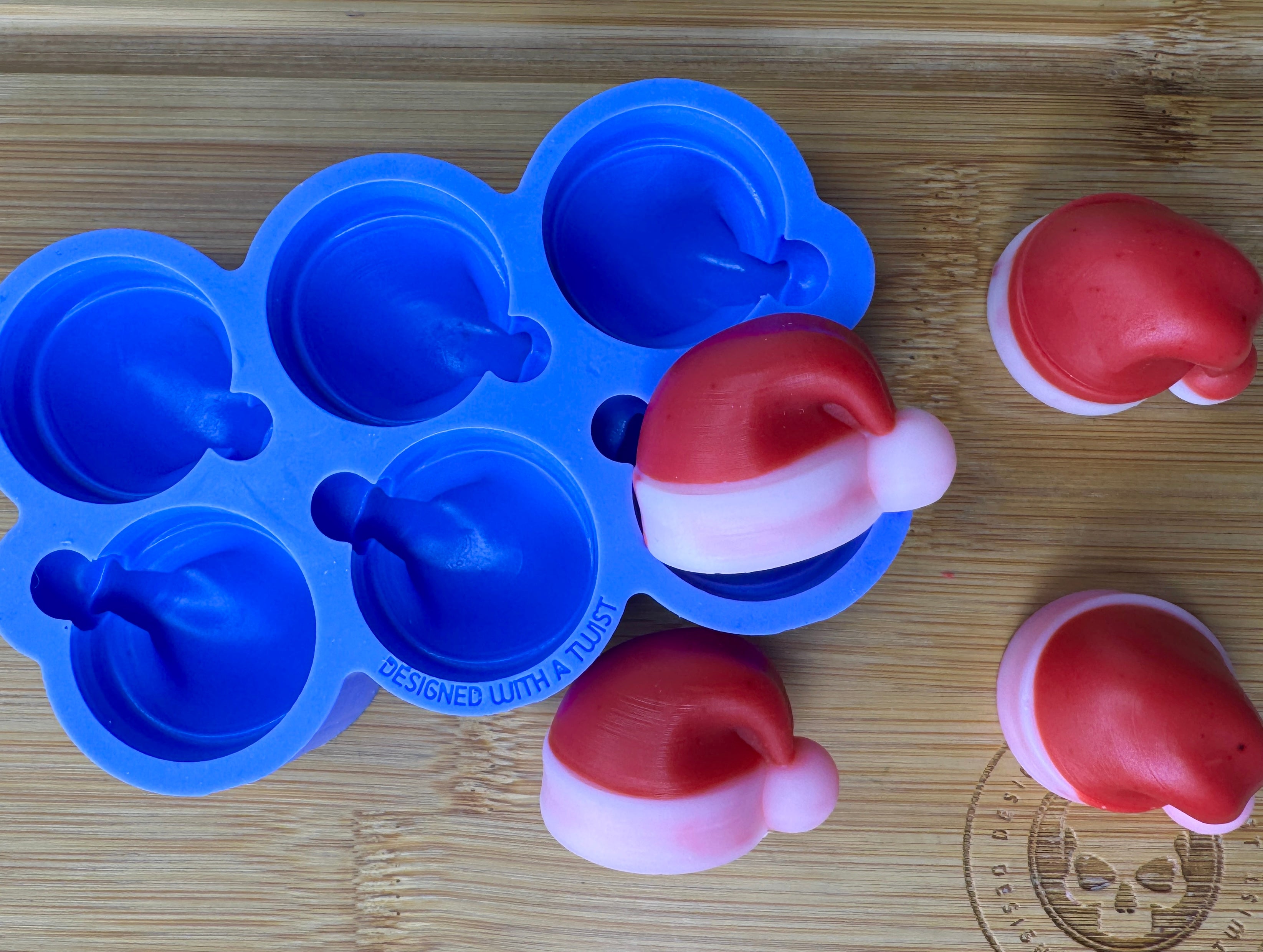 Mini Santa Hat Silicone Mold