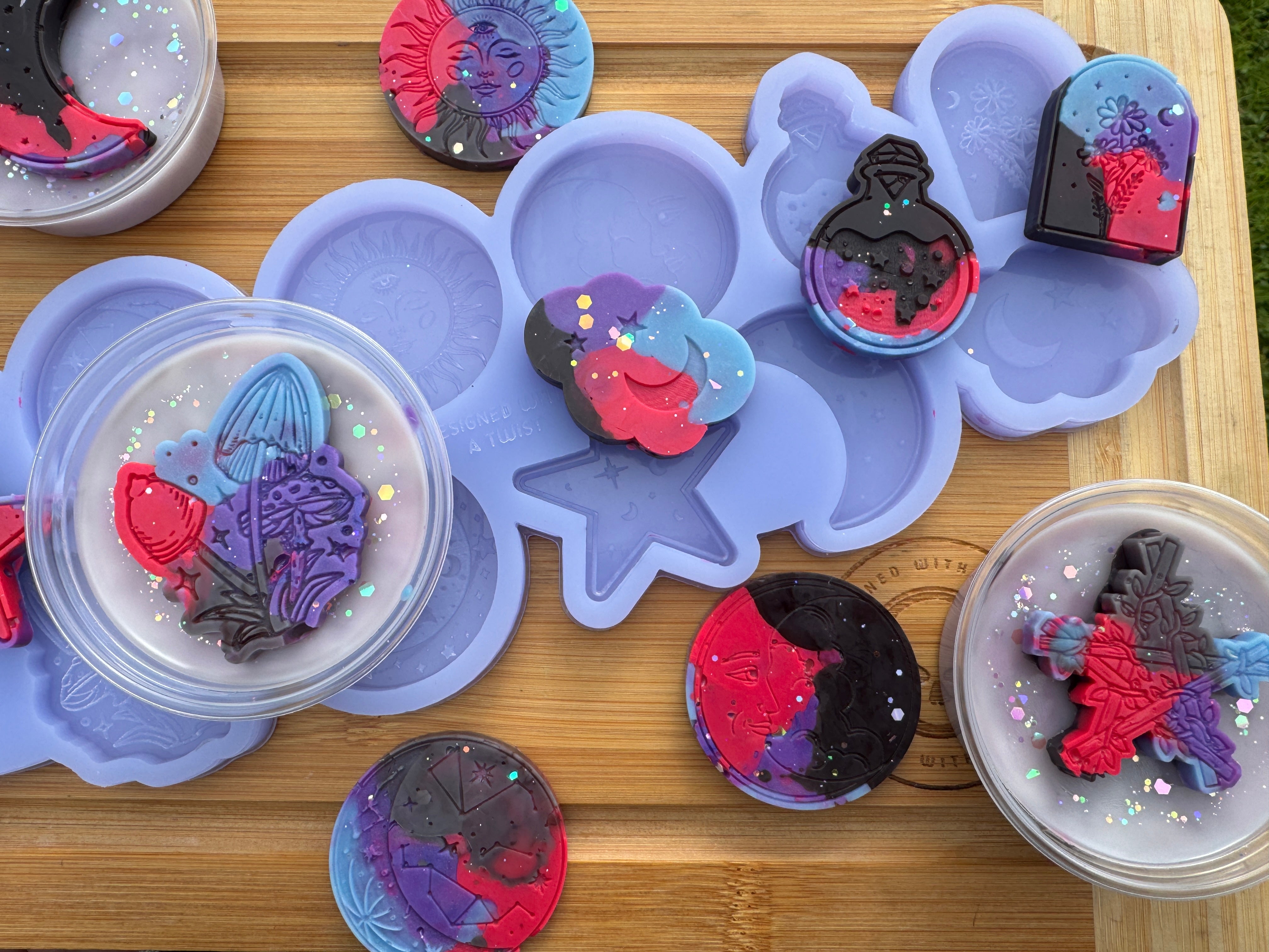 Celestial Topper Palette Silicone Mold