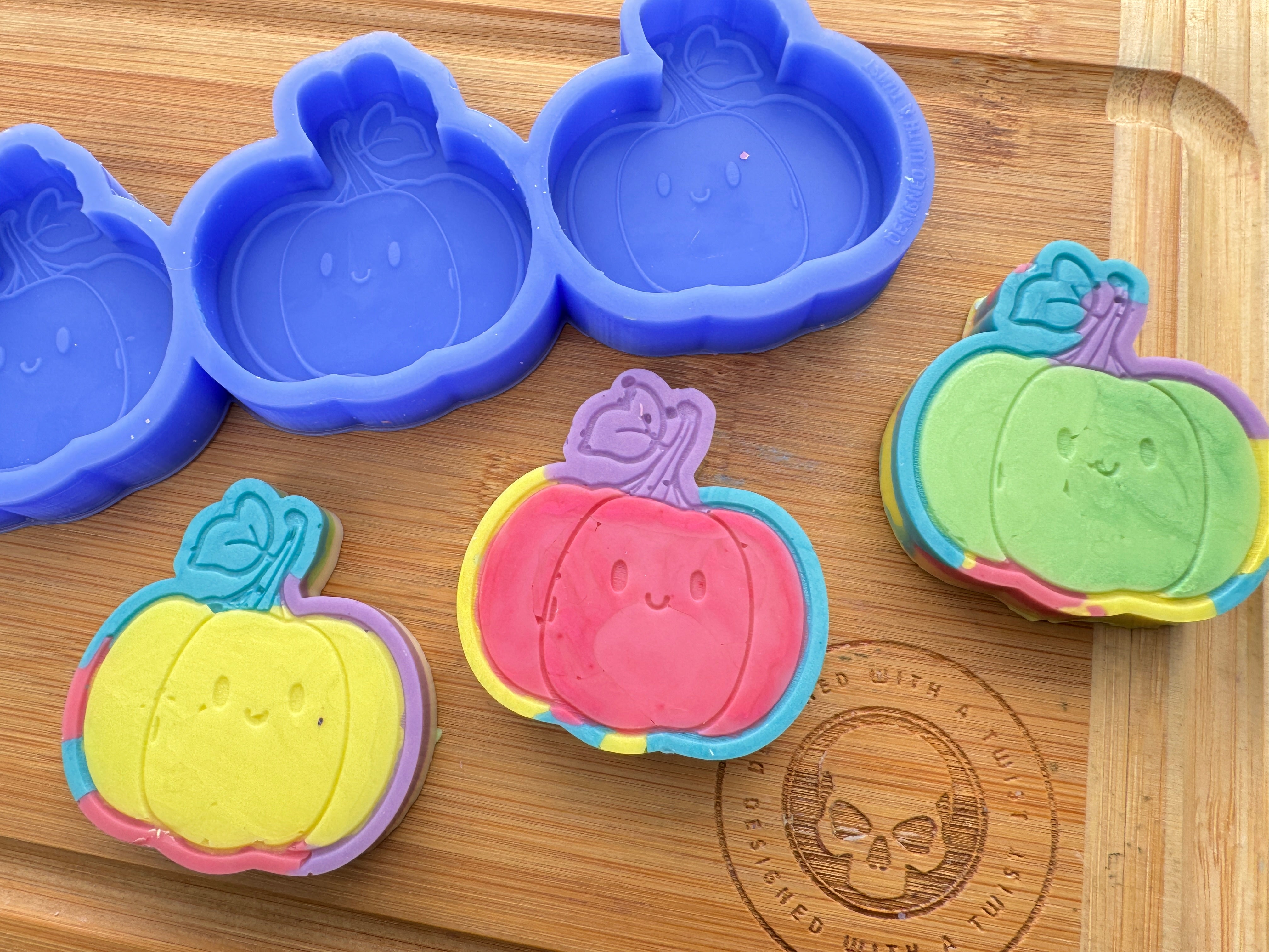 Cute Pumpkin Silicone Mold