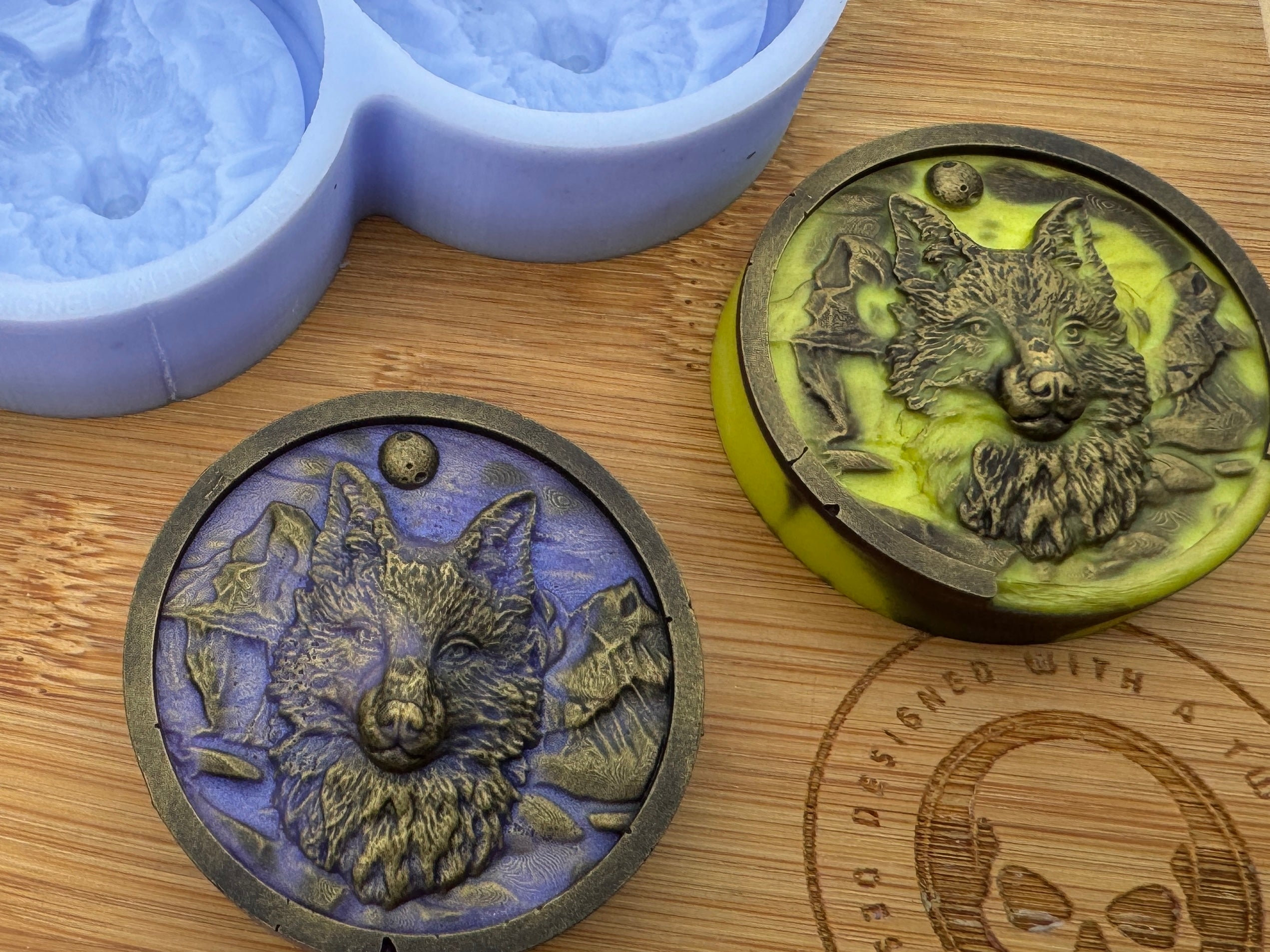Moon Wolf Silicone Mold