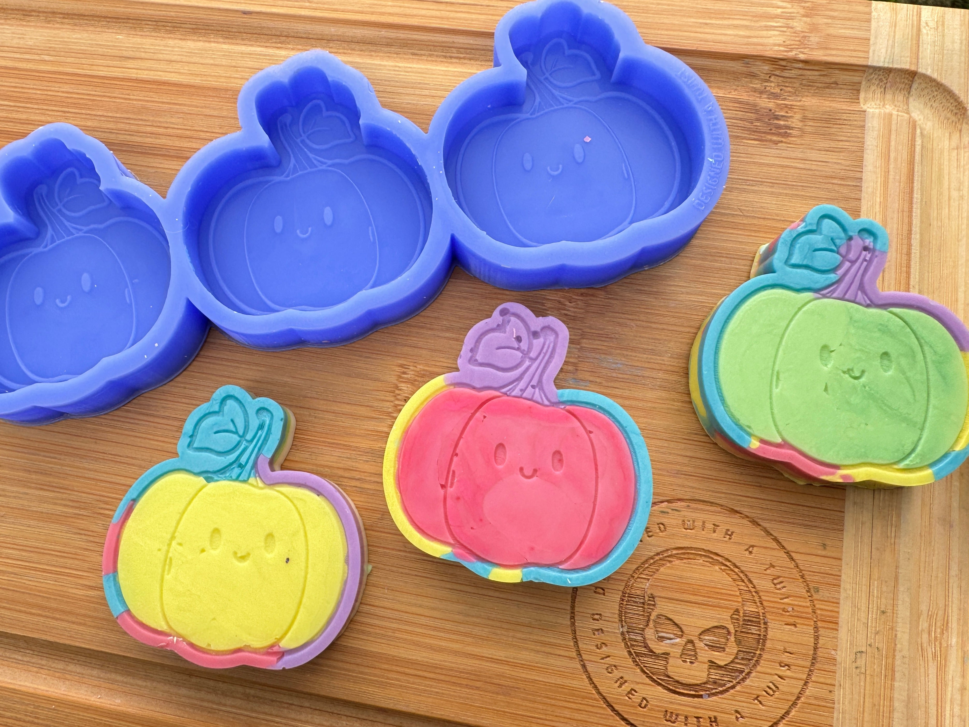 Cute Pumpkin Silicone Mold