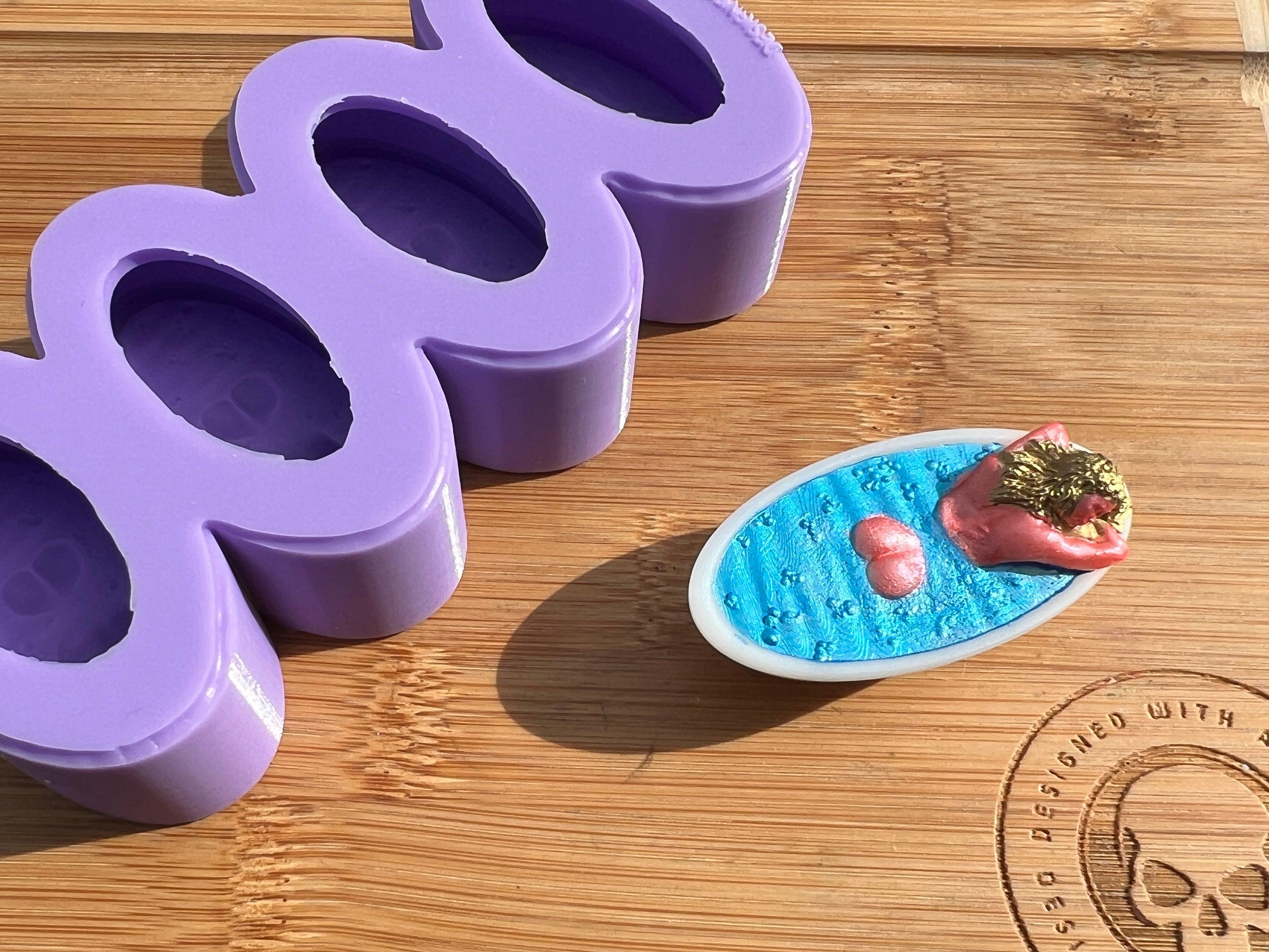 Bathing Goddess Silicone Mold - Designed with a Twist - Top quality silicone molds made in the UK.