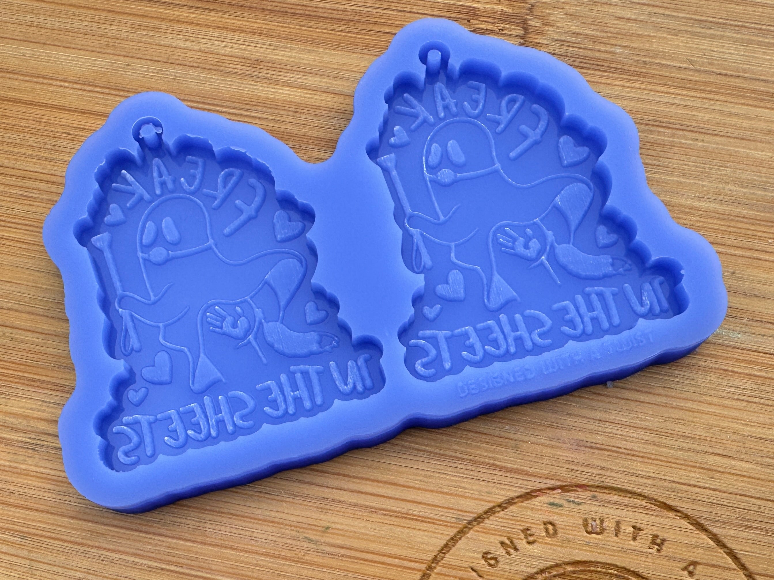Freak in the Sheets Earring Silicone Mold