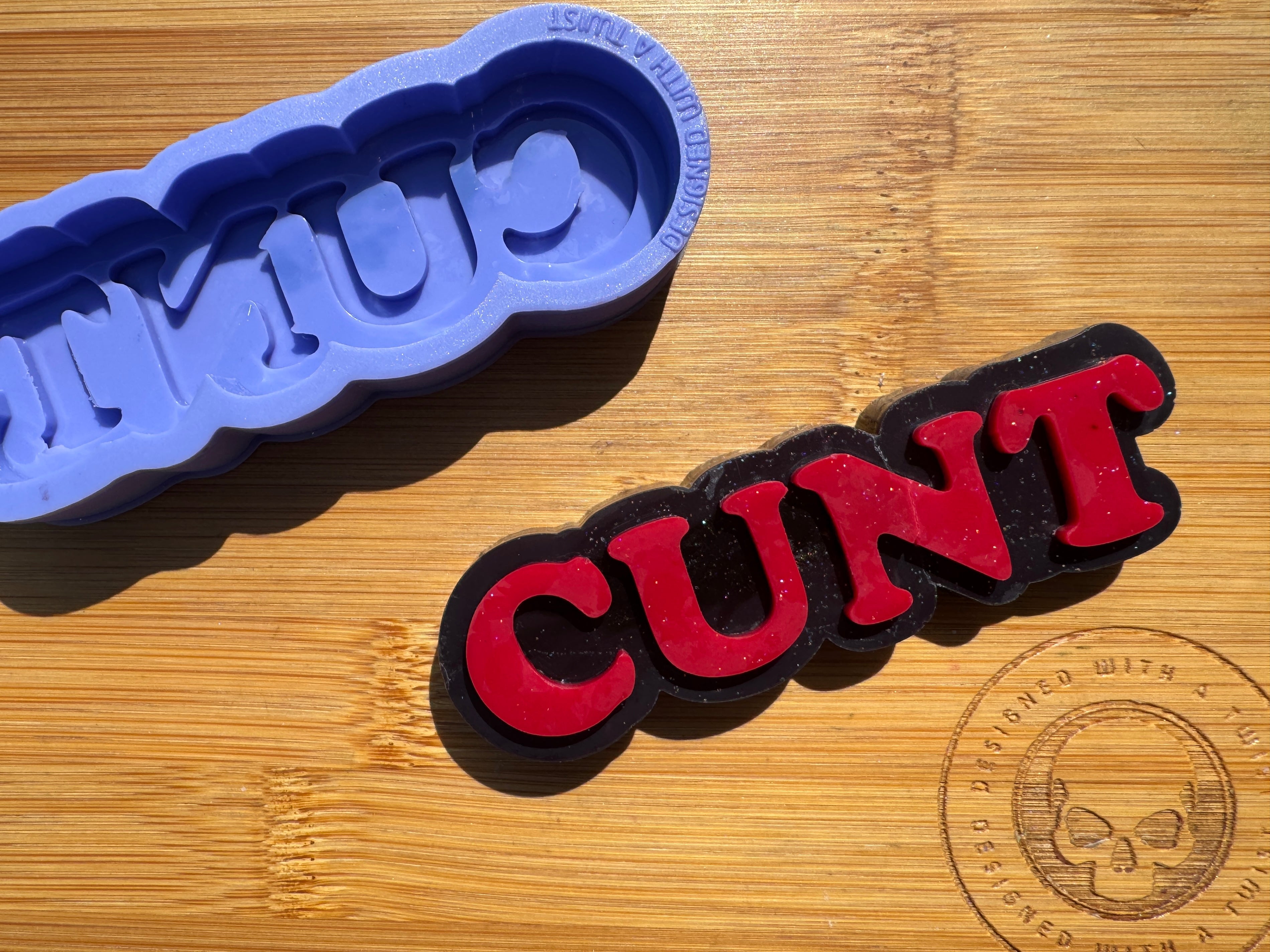Large C*nt Silicone Mold