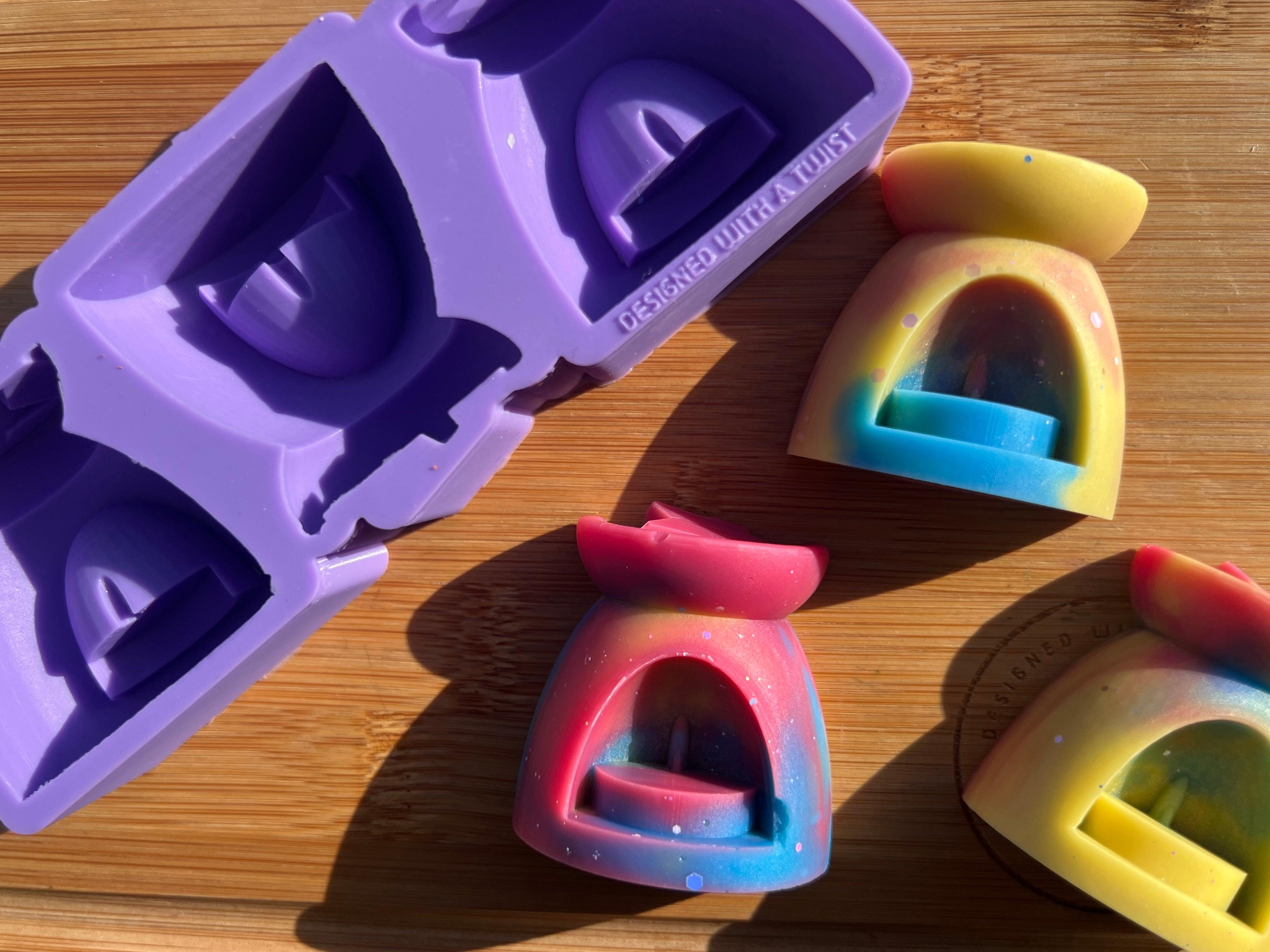 Burner Silicone Mold - Designed with a Twist - Top quality silicone molds made in the UK.