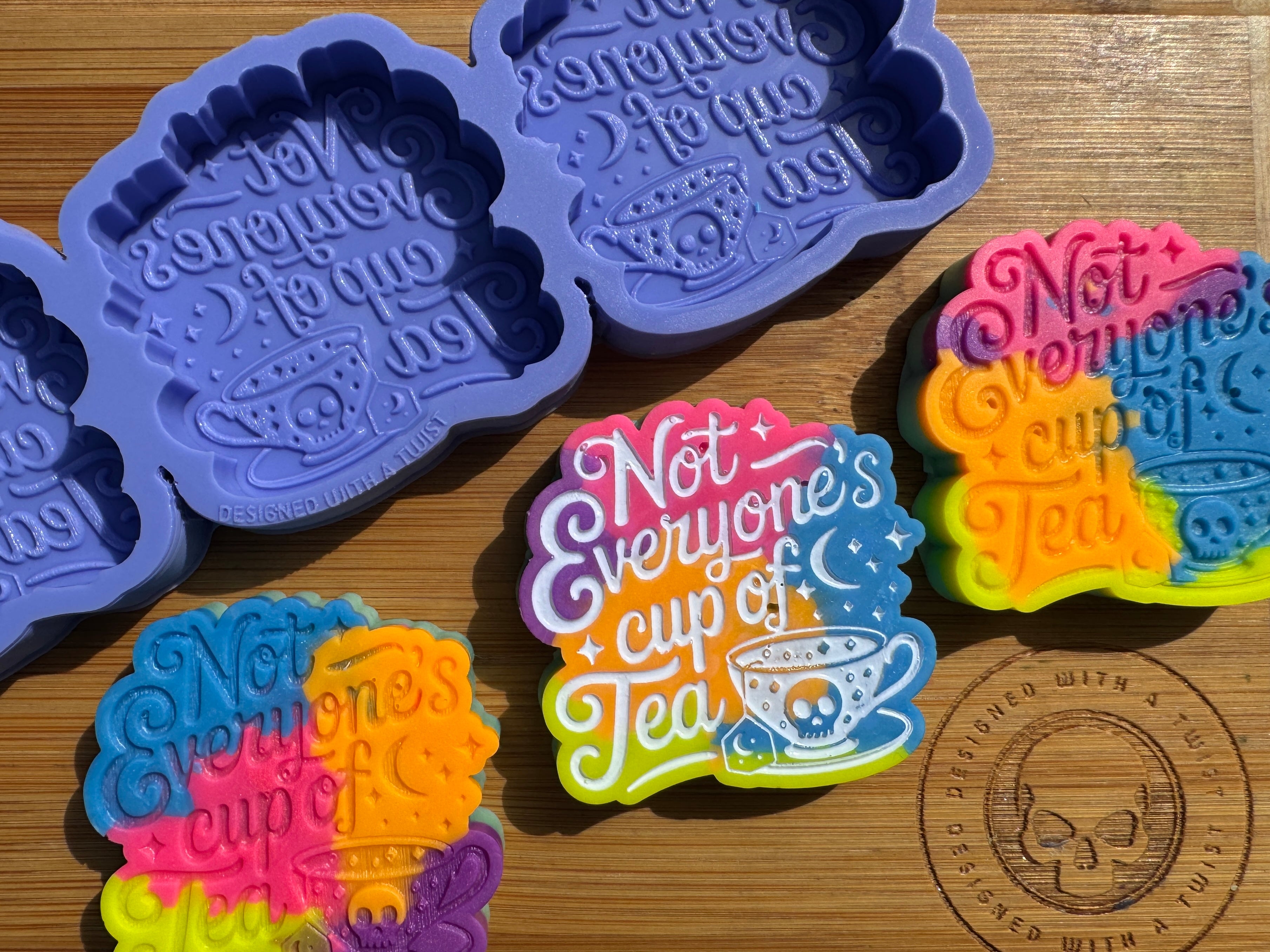Not Everyone's Cup of Tea Silicone Trio Mold