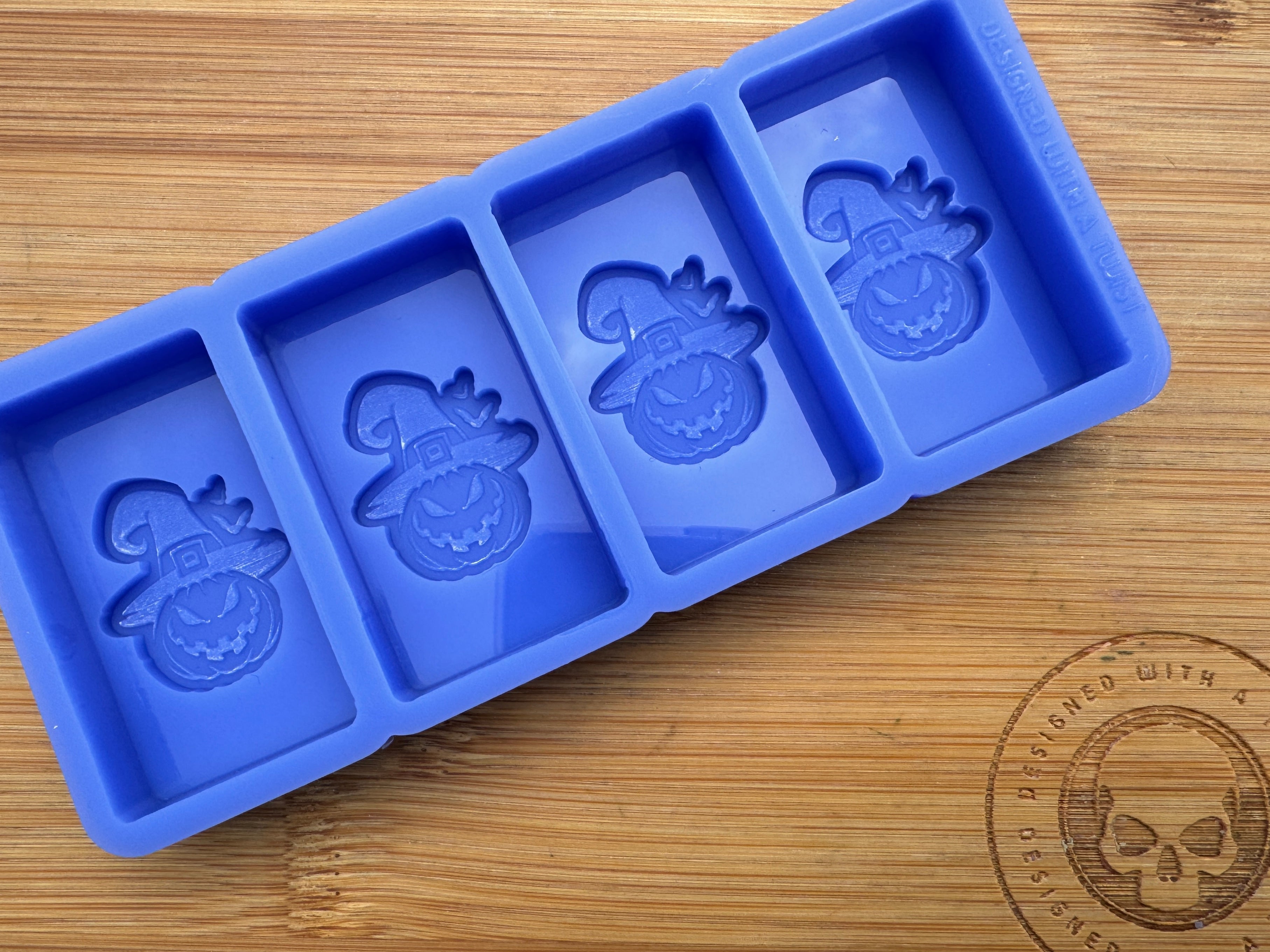 Scary Pumpkin Silicone Mold - HoBa Edition