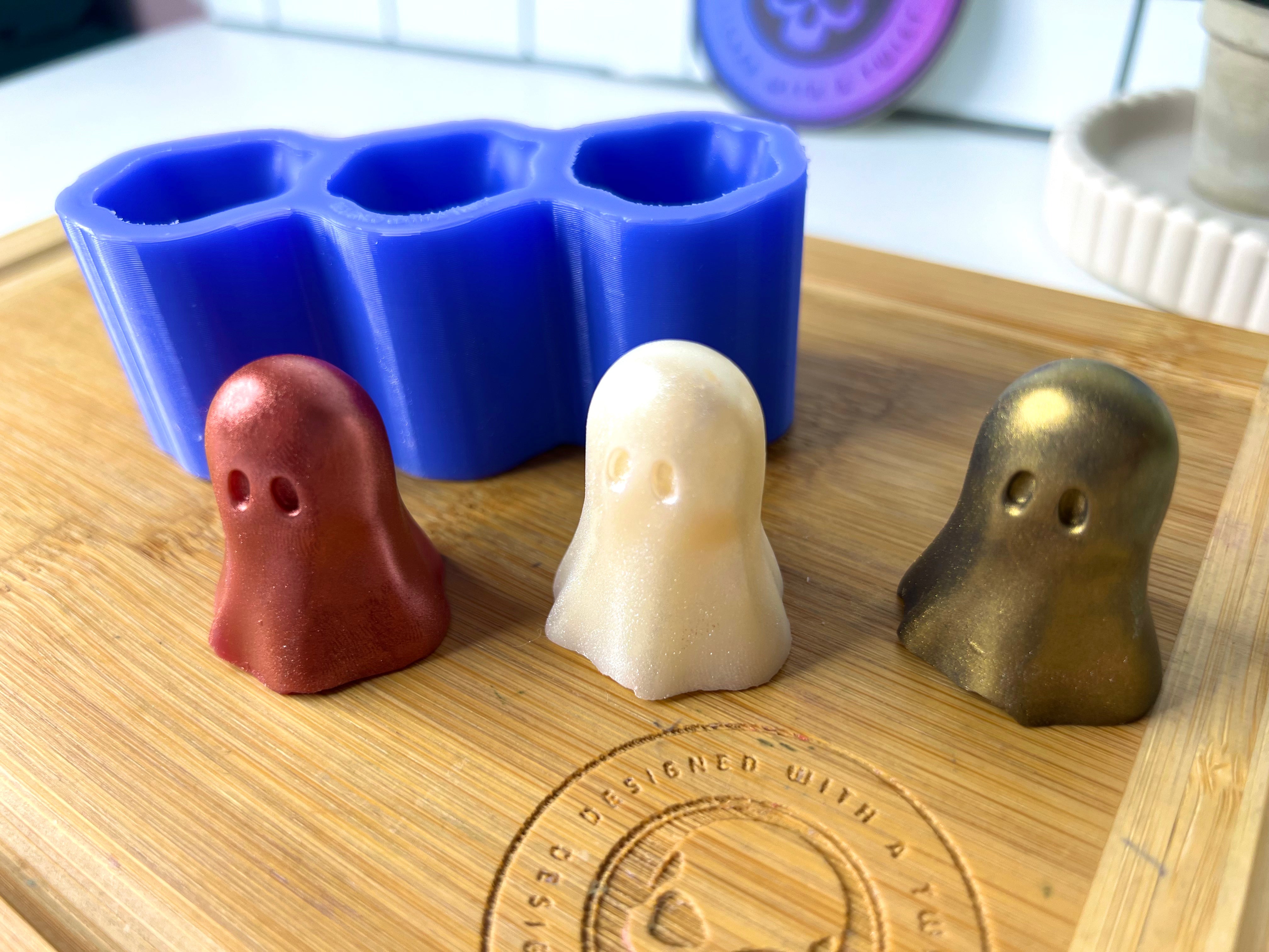 3D Ghost Wax Melt Silicone Mould