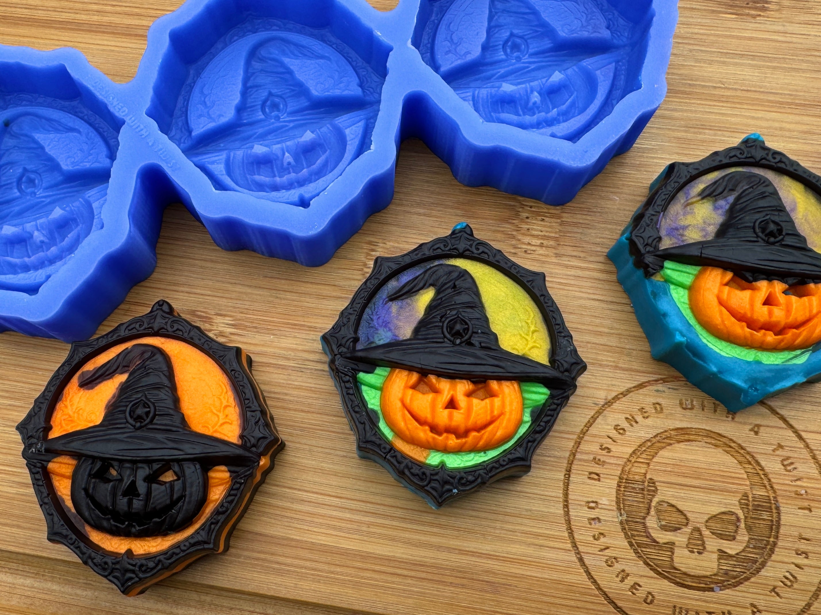 Witchy Pumpkin Silicone Mold