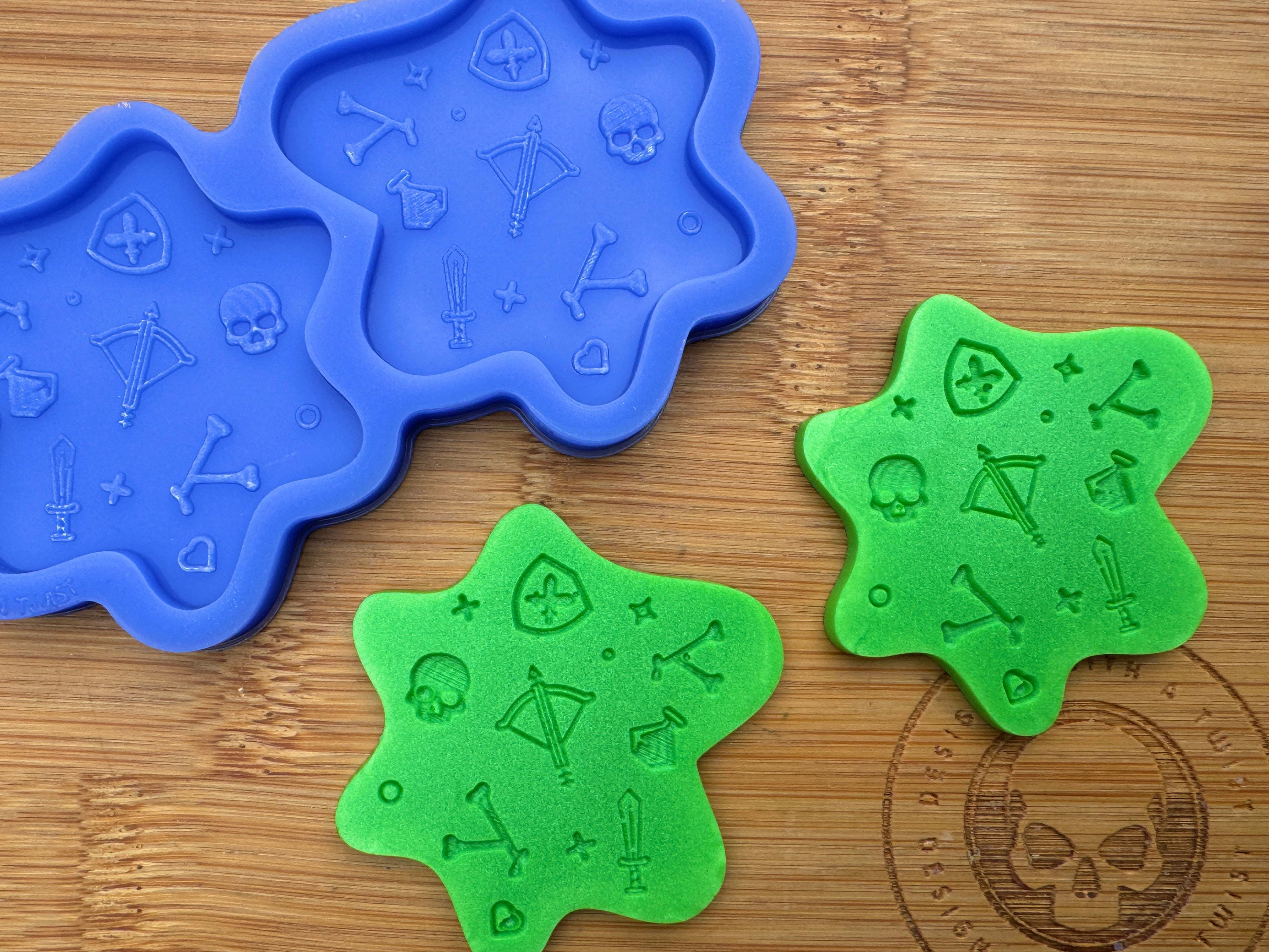 Gelatinous Cube Area of Effect Marker Silicone Mold