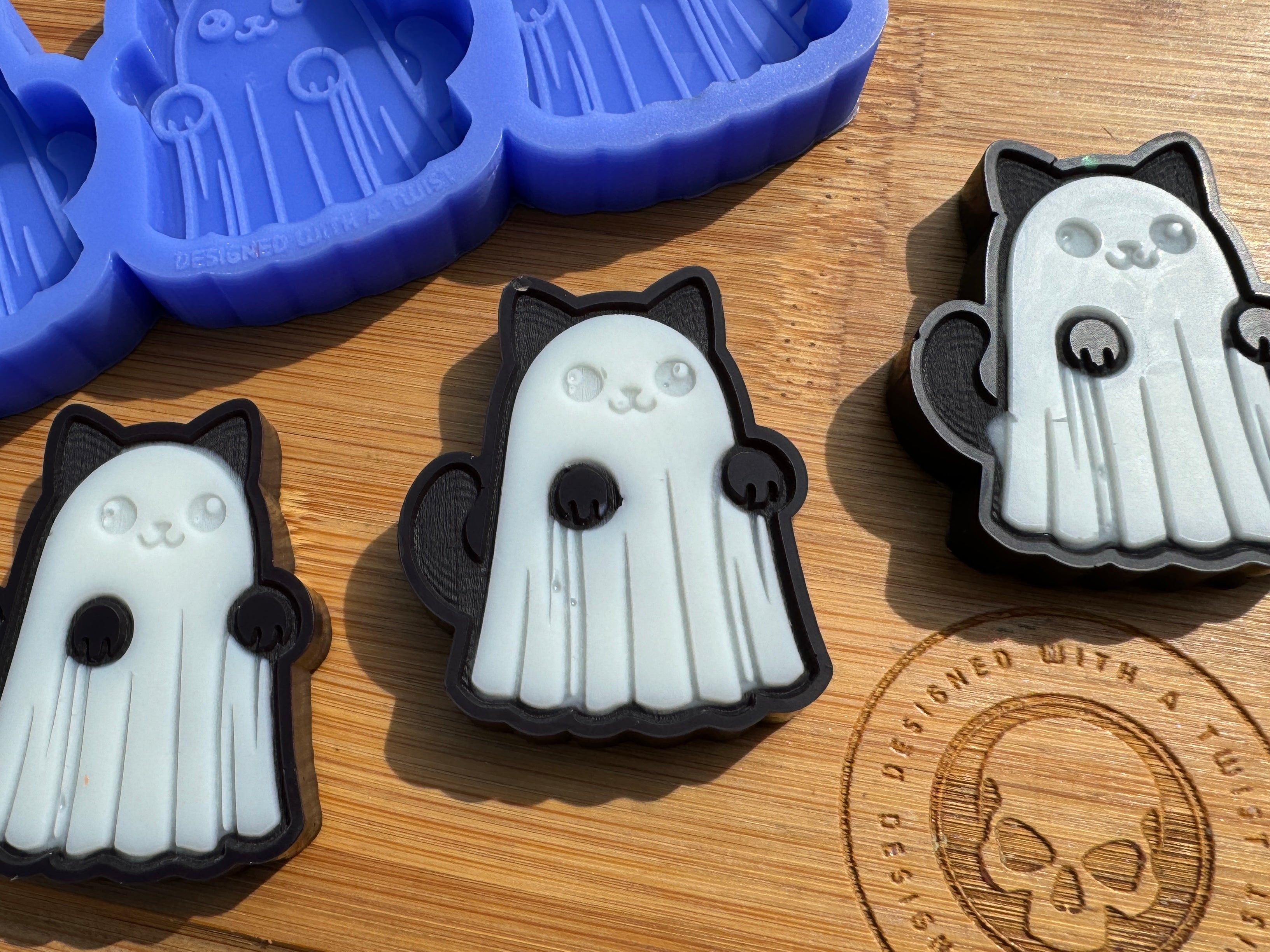 Ghost Kitty Silicone Mold