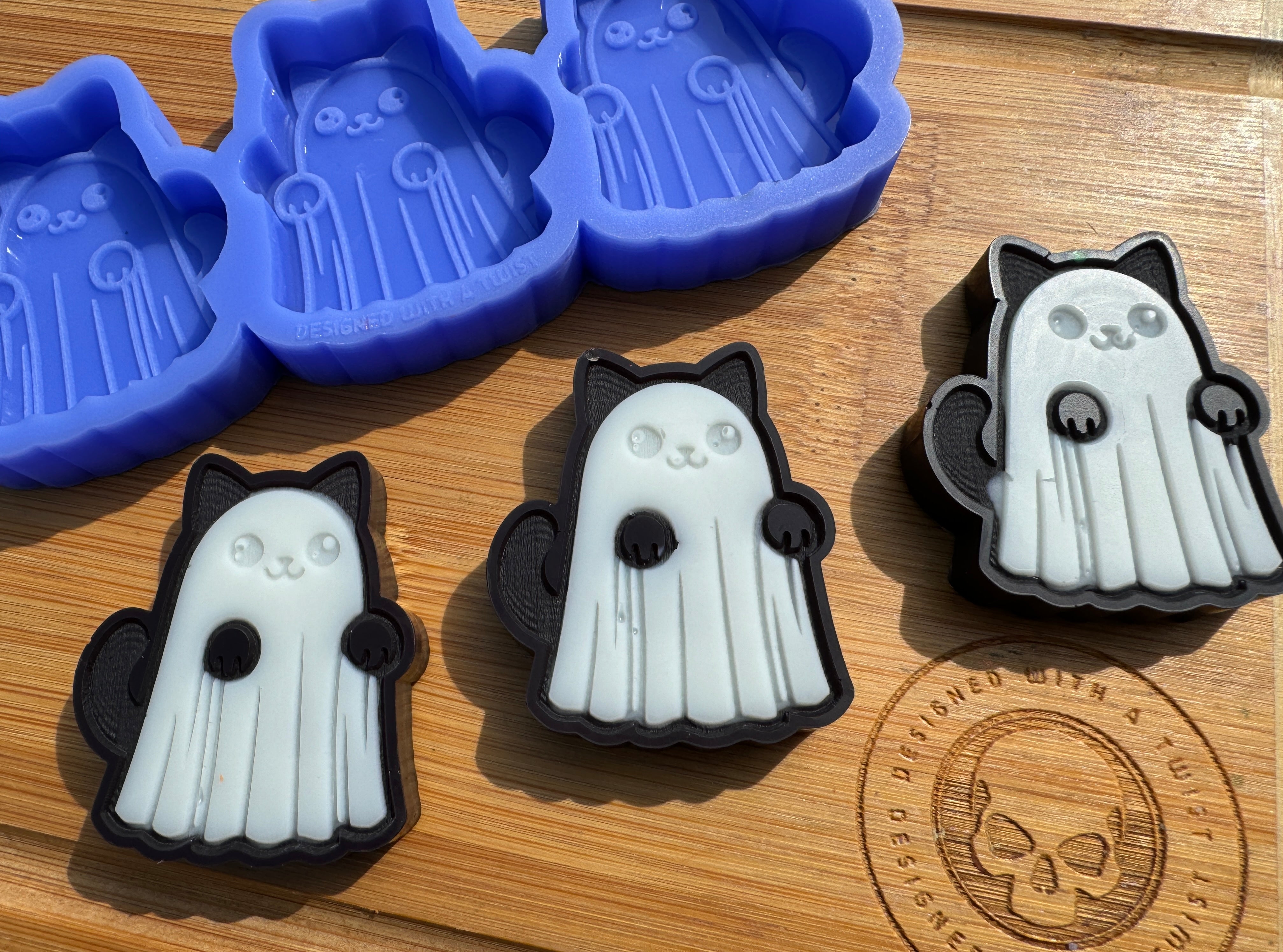 Ghost Kitty Silicone Mold