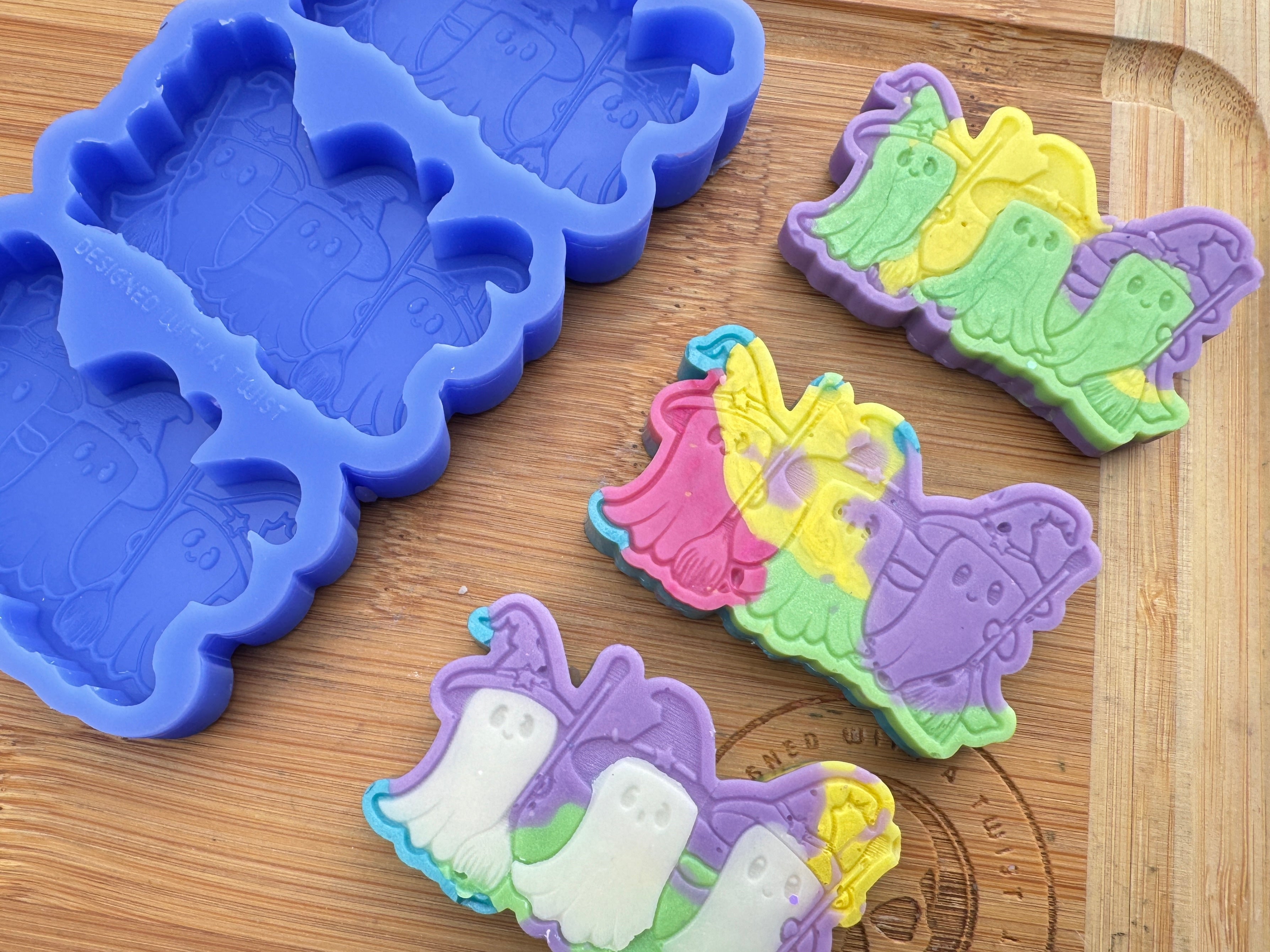 3 Ghosts Silicone Mold