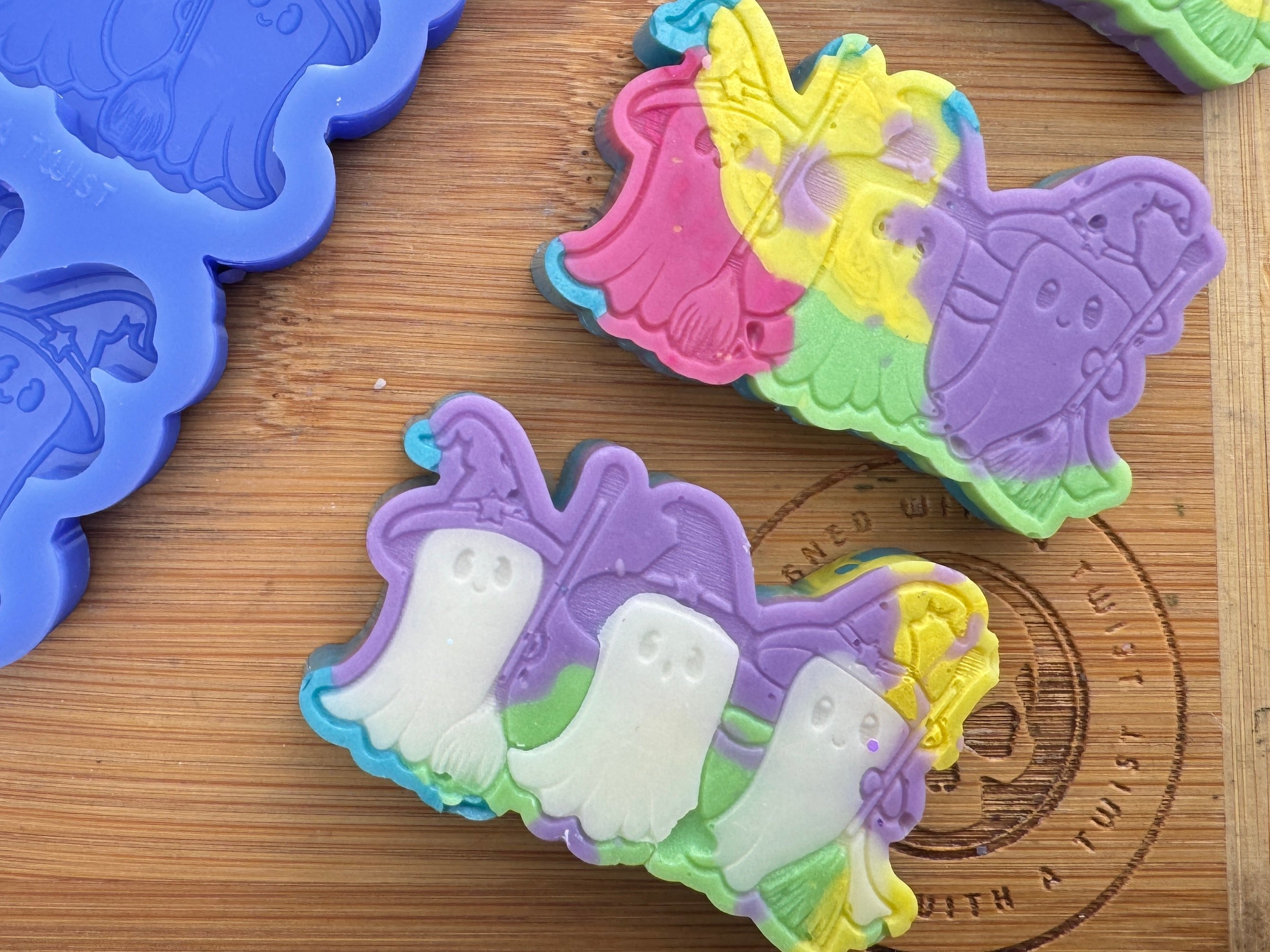 3 Ghosts Silicone Mold