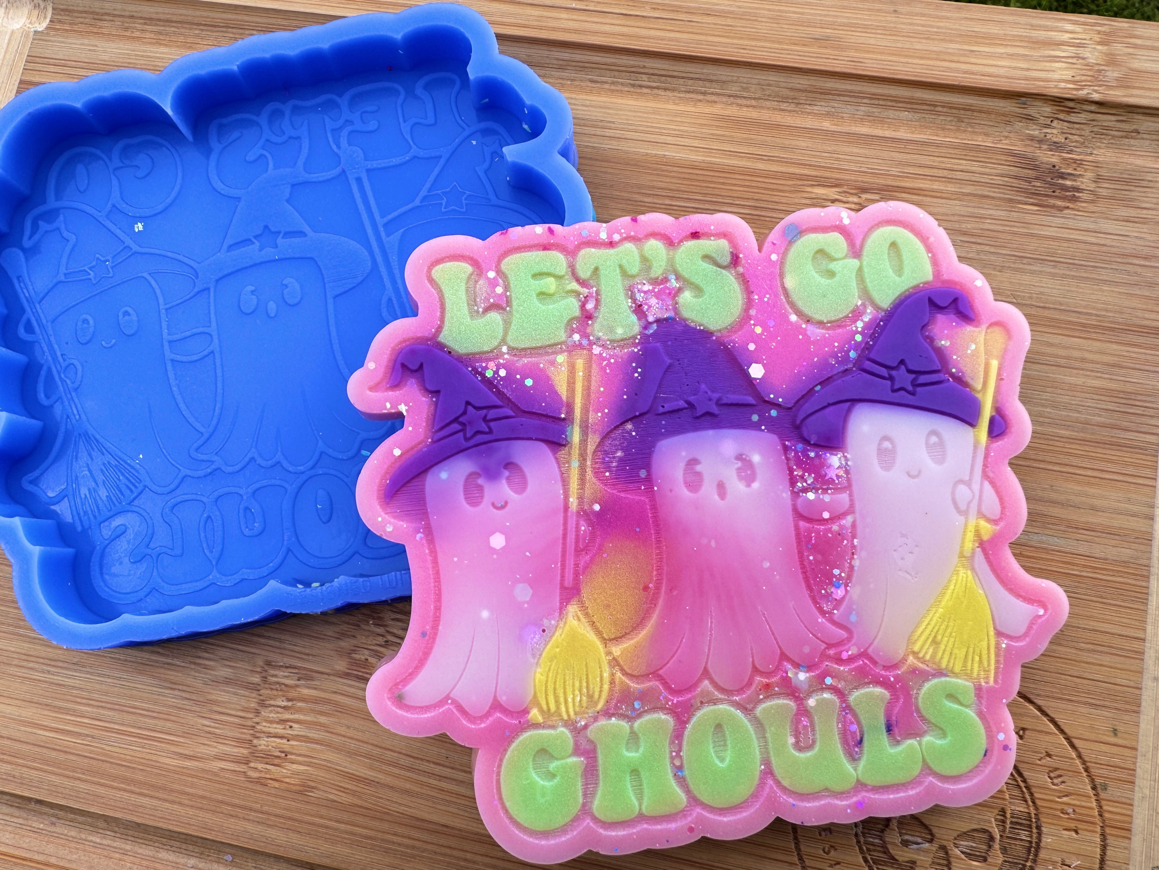 Lets Go Ghouls Silicone Mold
