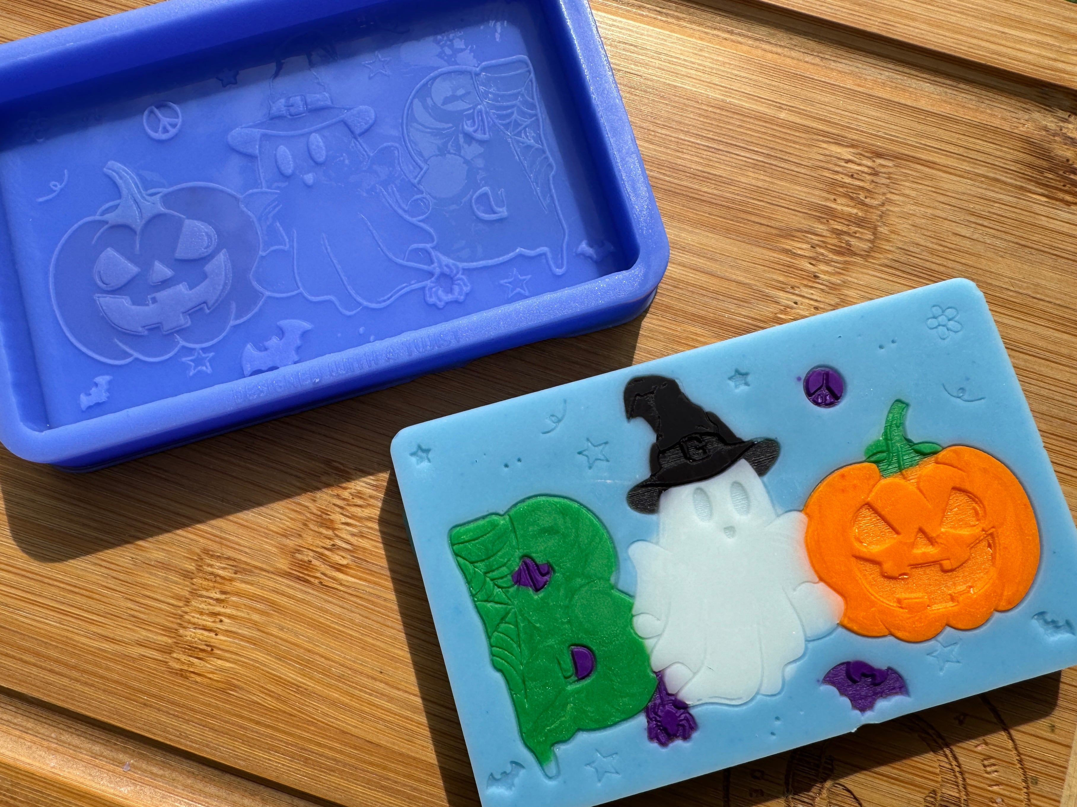 Spooky Boo Silicone Mold