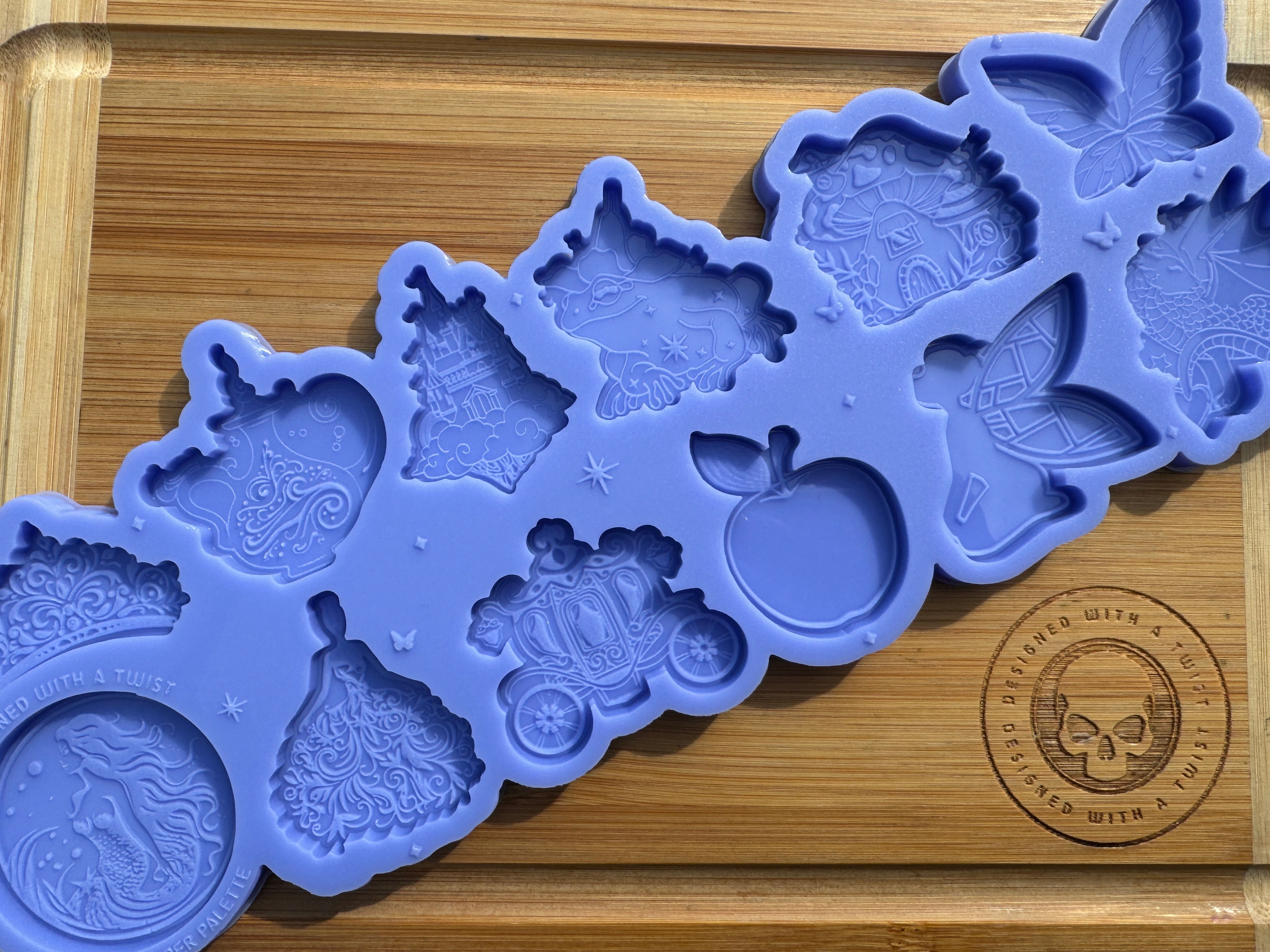 Fairytale Topper Palette Silicone Mold