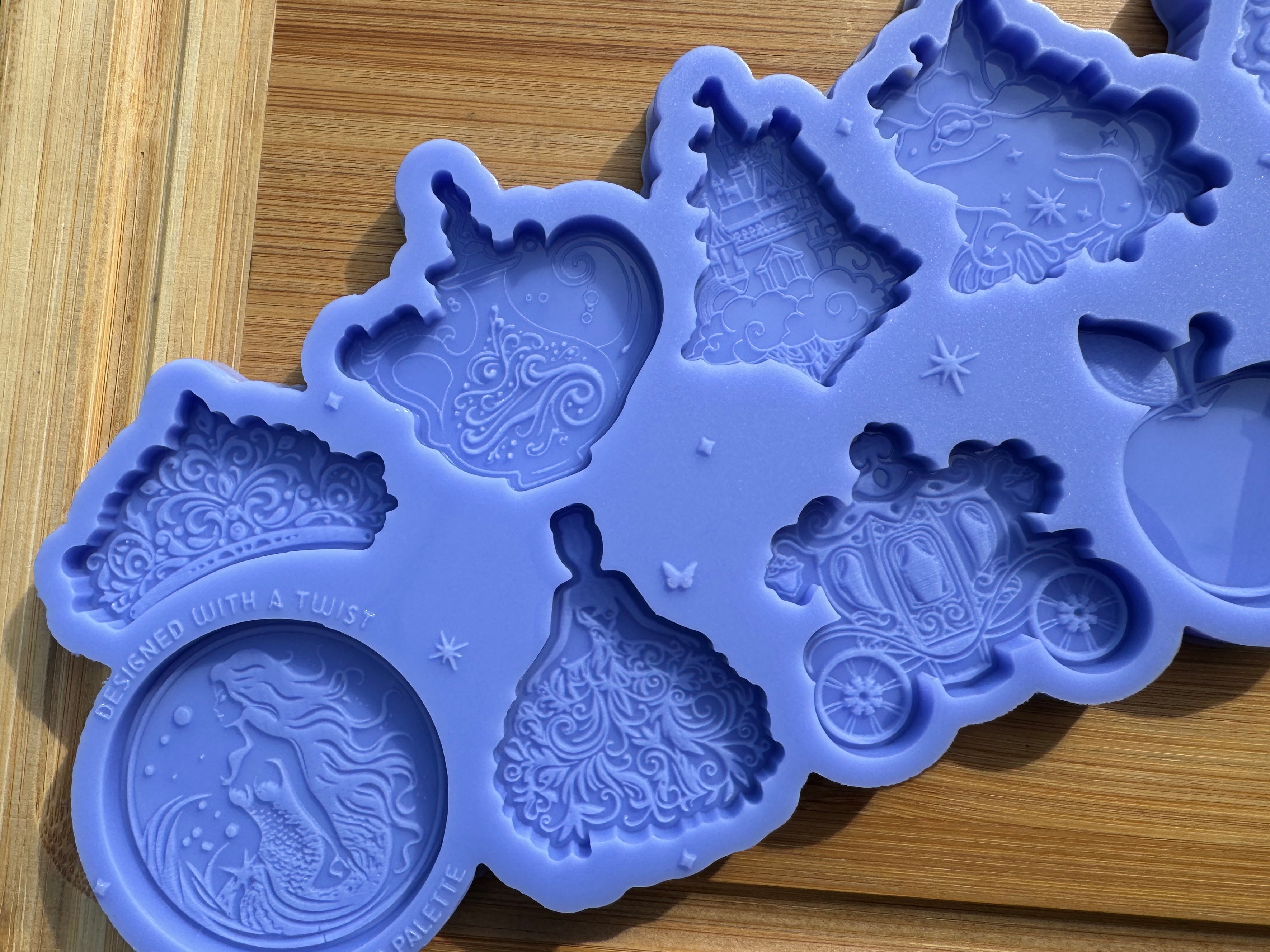 Fairytale Topper Palette Silicone Mold