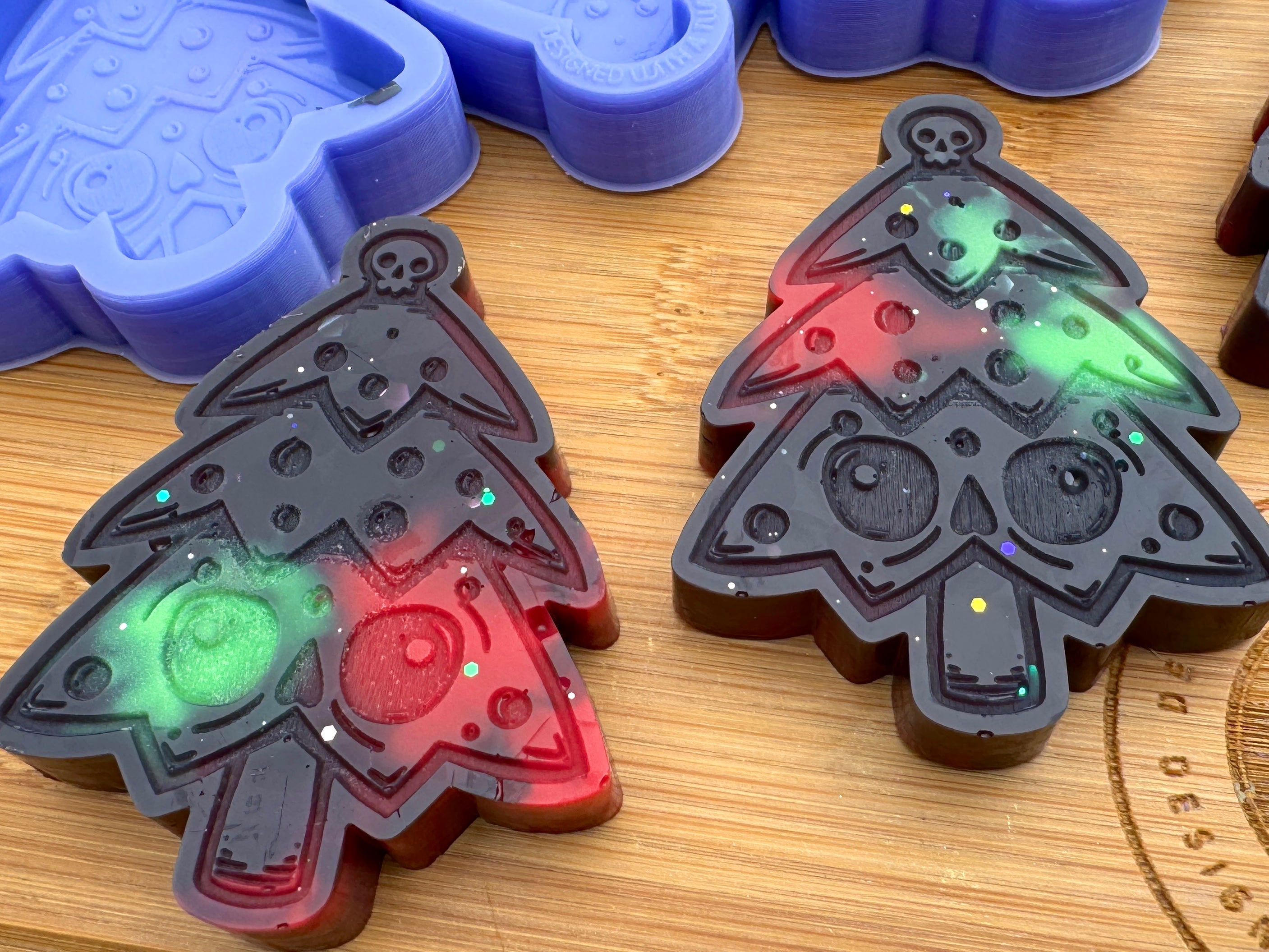 Spooky Christmas Tree Silicone Mold