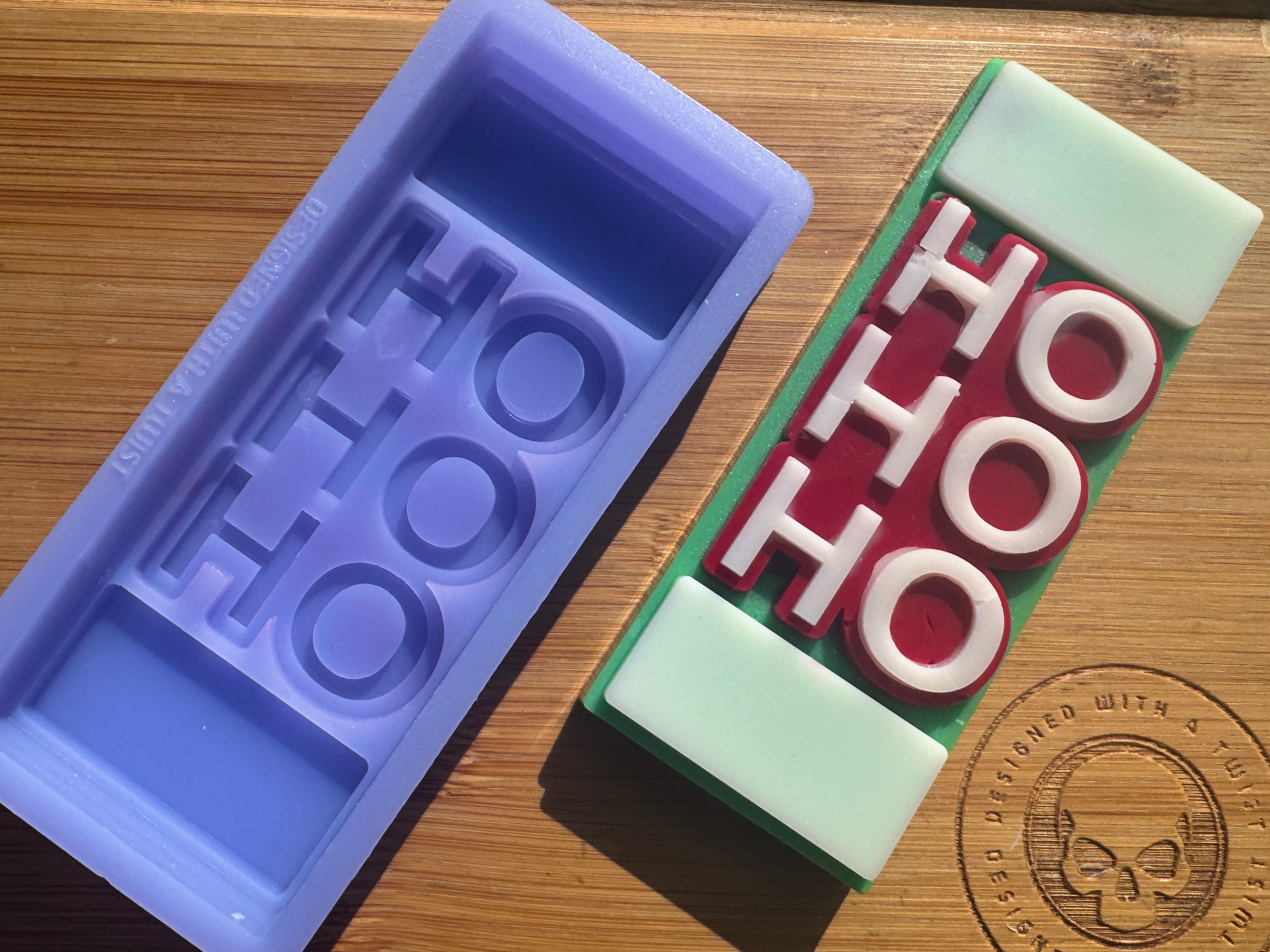 Ho Ho Ho Snapbar Silicone Mold