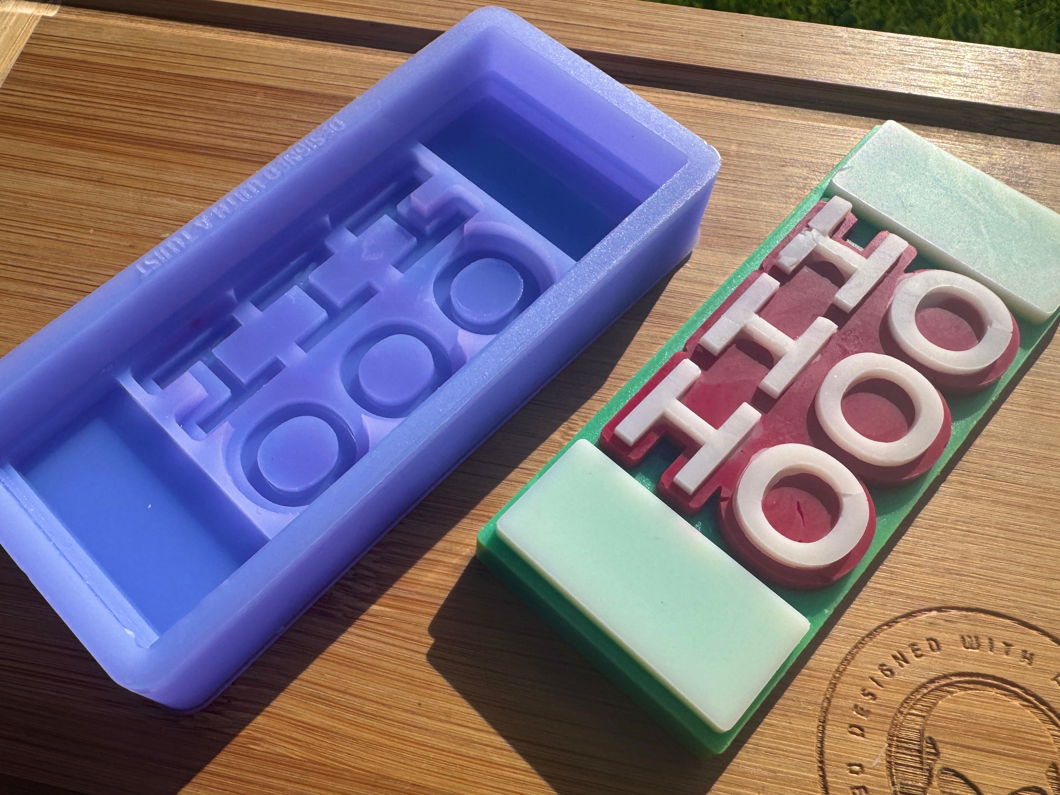 Ho Ho Ho Snapbar Silicone Mold