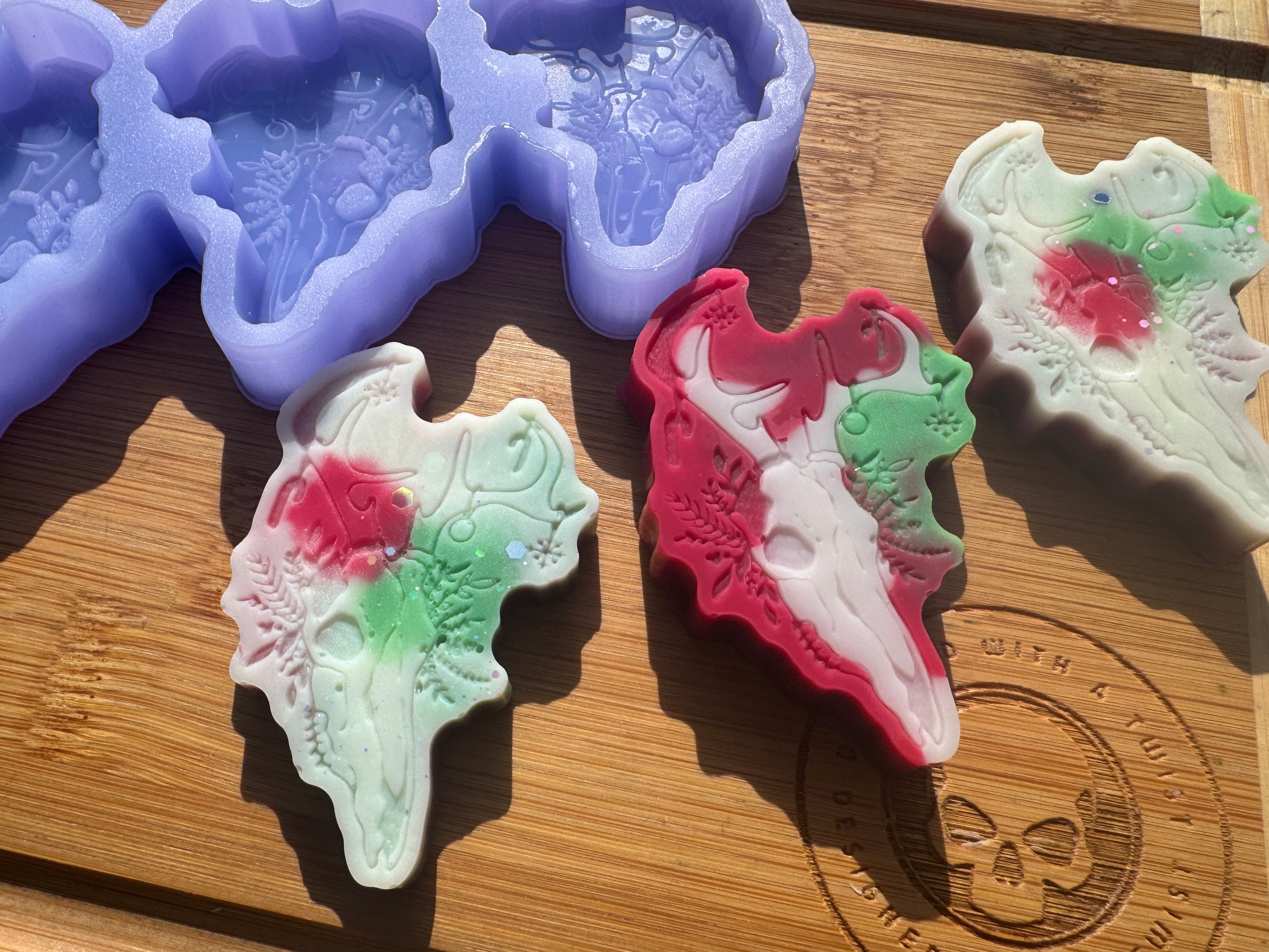 Creepmas Reindeer Skull Silicone Mold