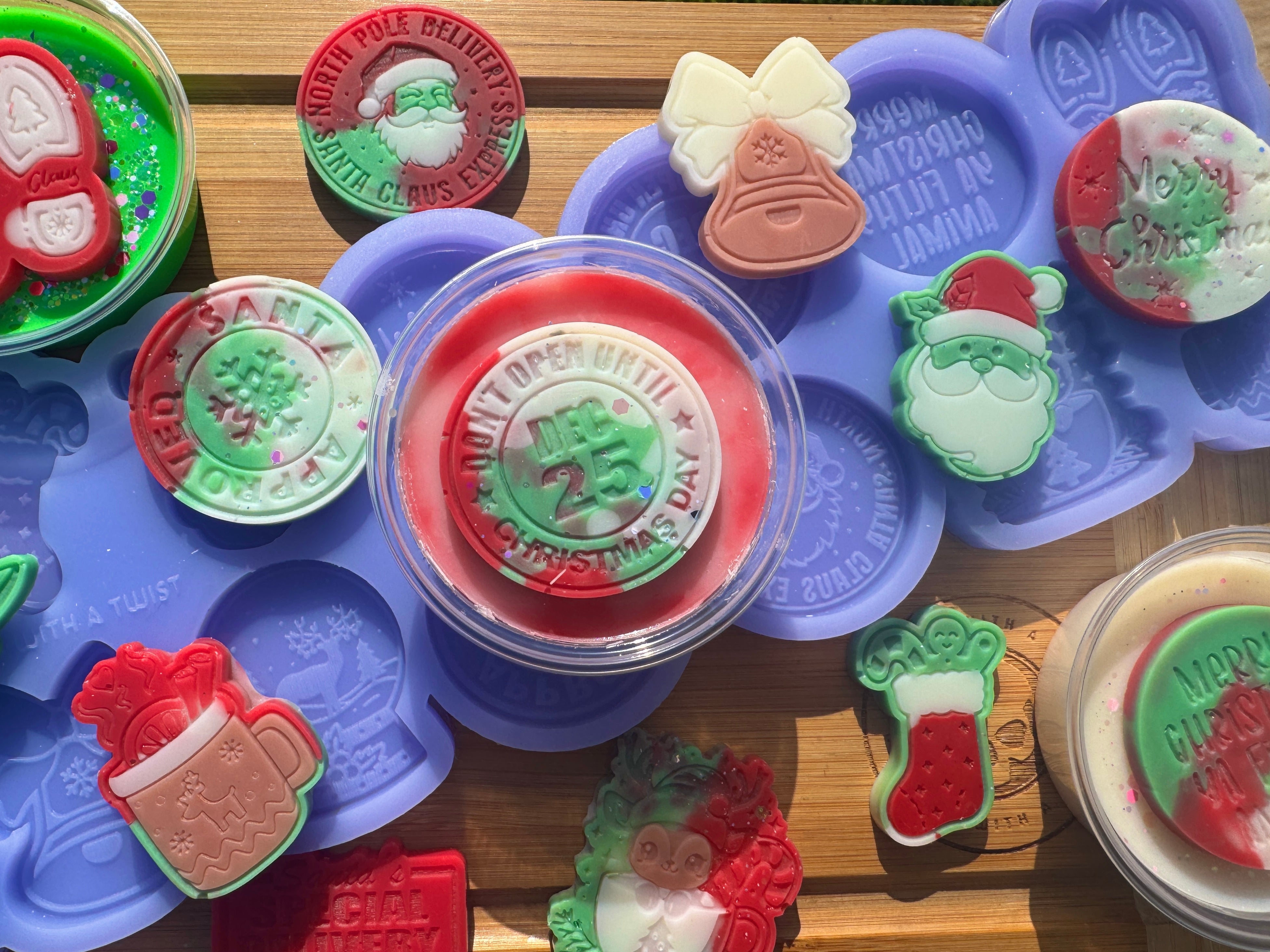 Cosy Christmas Topper Palette Silicone Mold