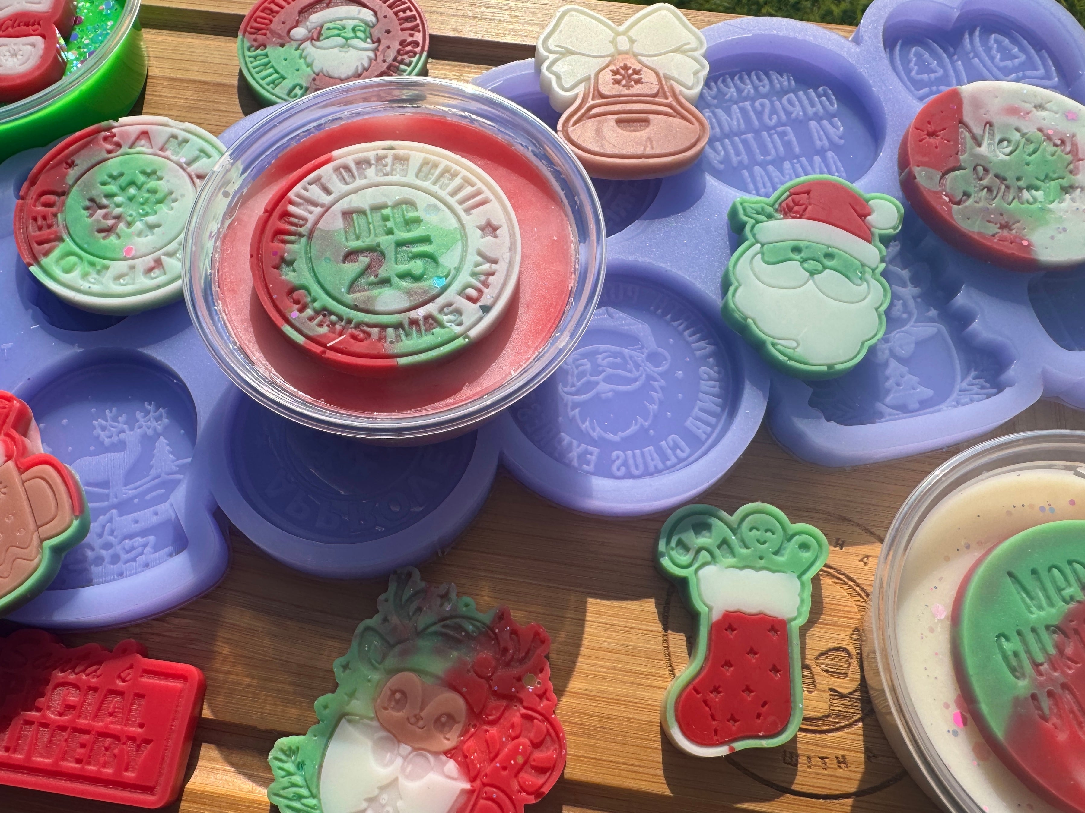 Cosy Christmas Topper Palette Silicone Mold