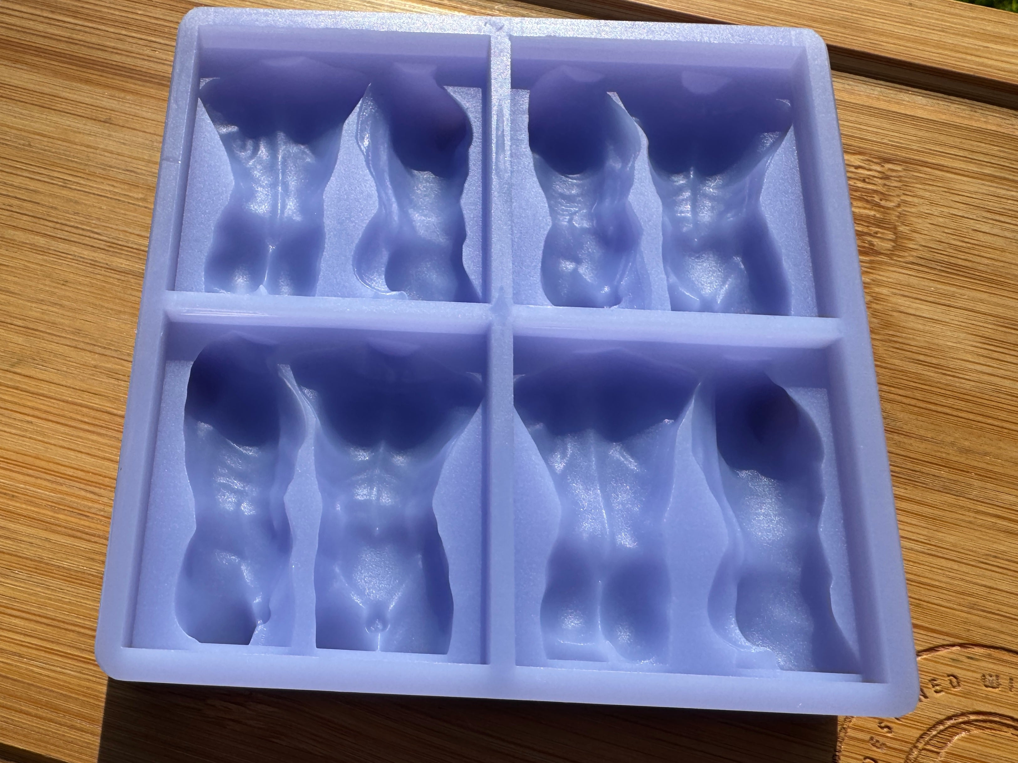 Turning Hercules Torso Mini Snapbar Silicone Mold