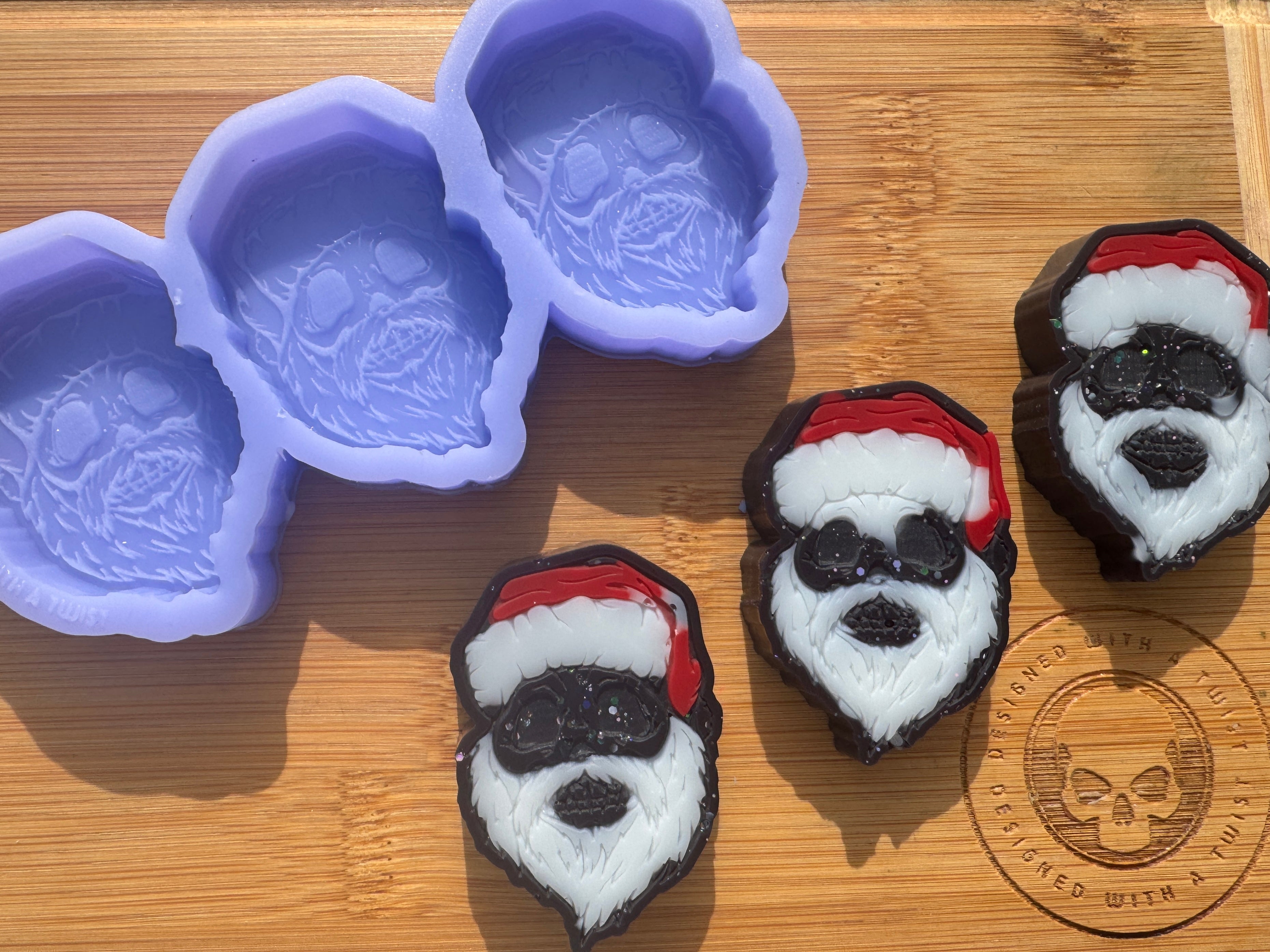 Santa Claws Silicone Mold