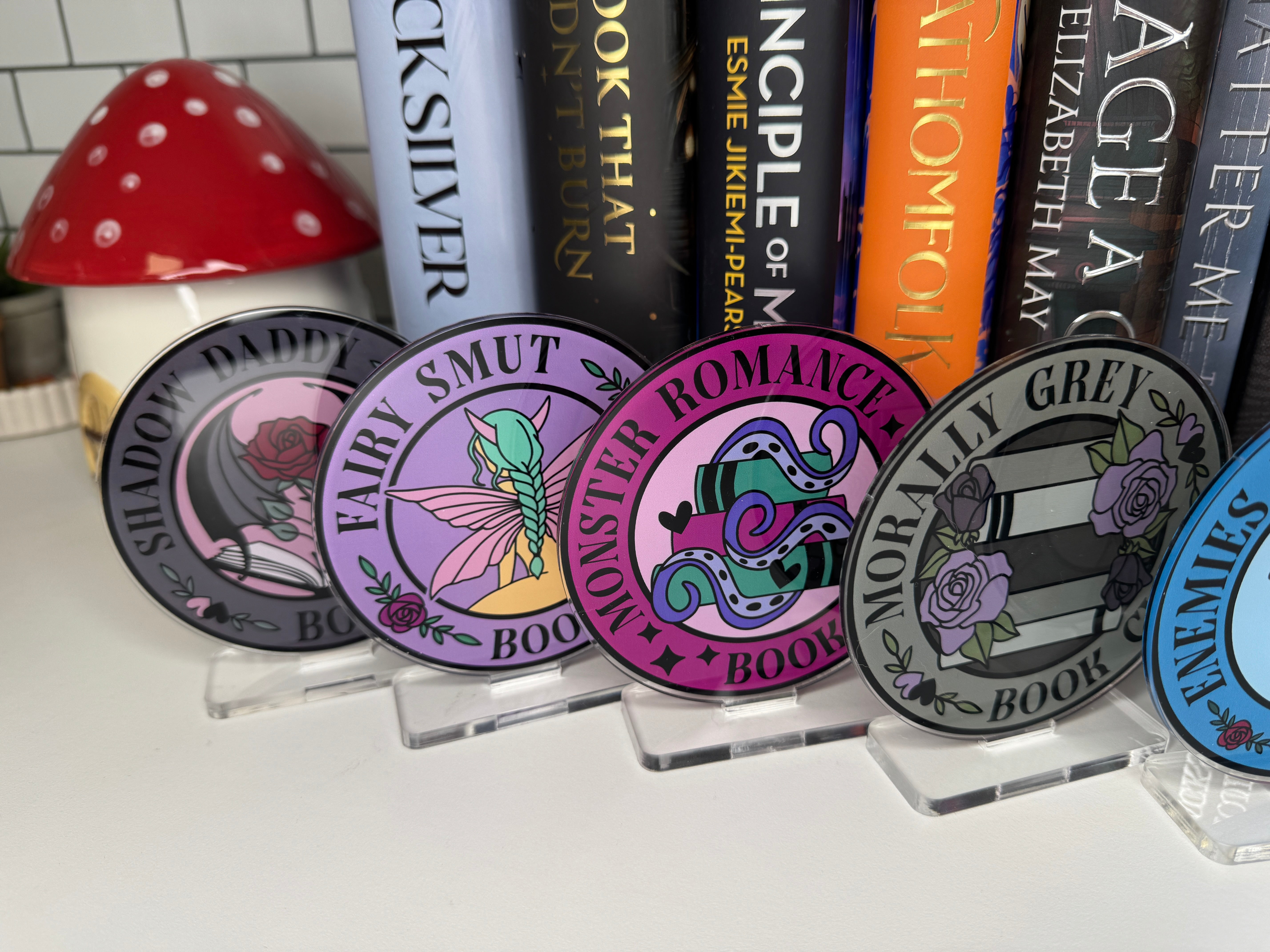 Vampire Romance Book Club Book Shelf Buddy