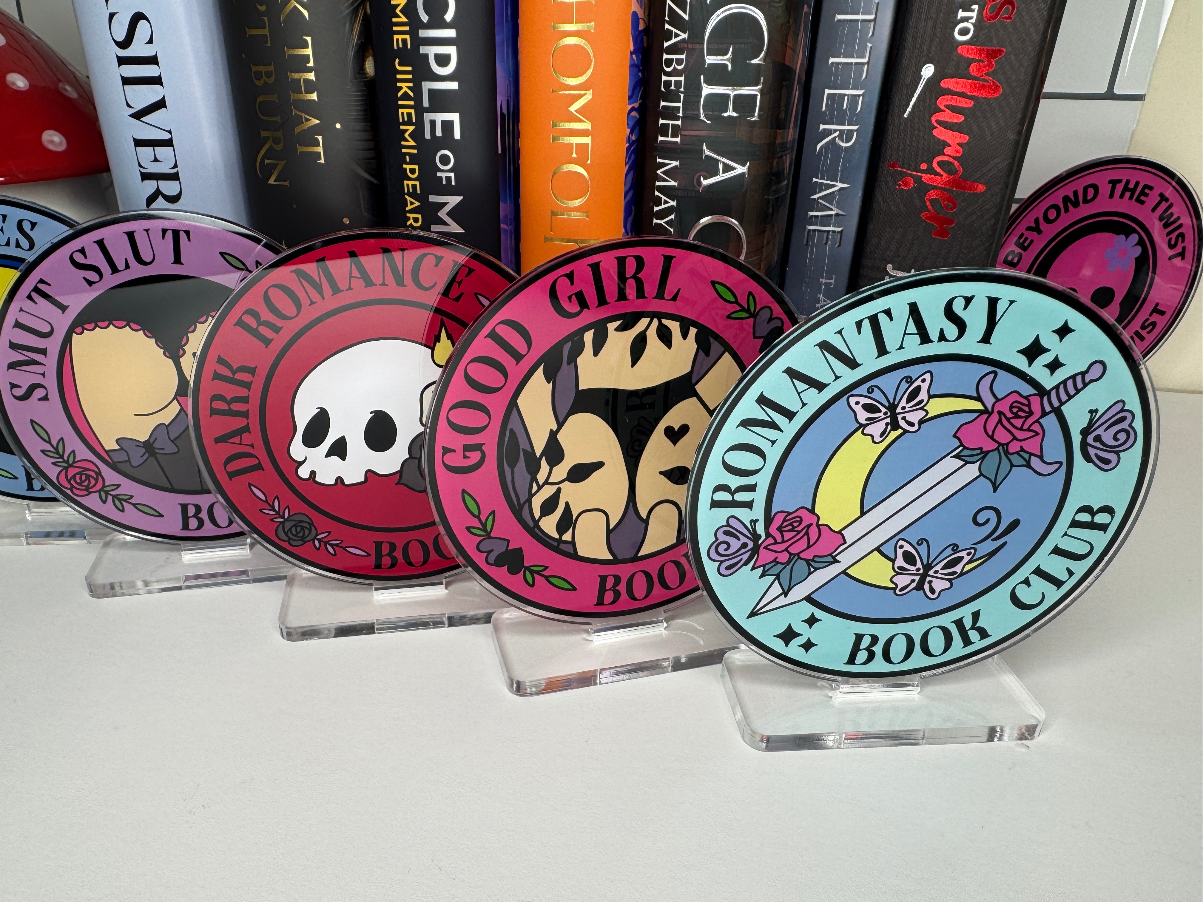 Dark Romance Book Club Book Shelf Buddy