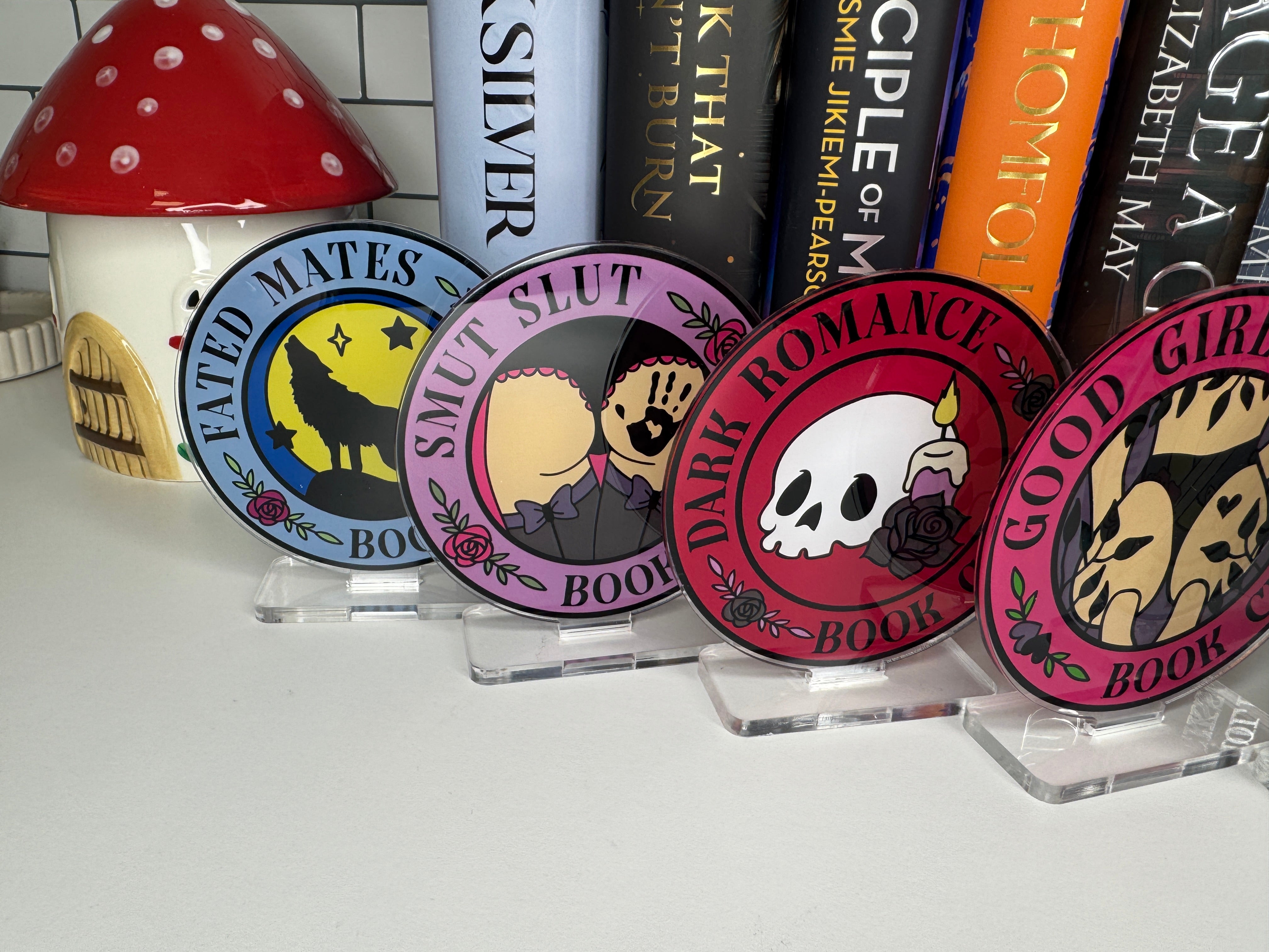 Dark Romance Book Club Book Shelf Buddy