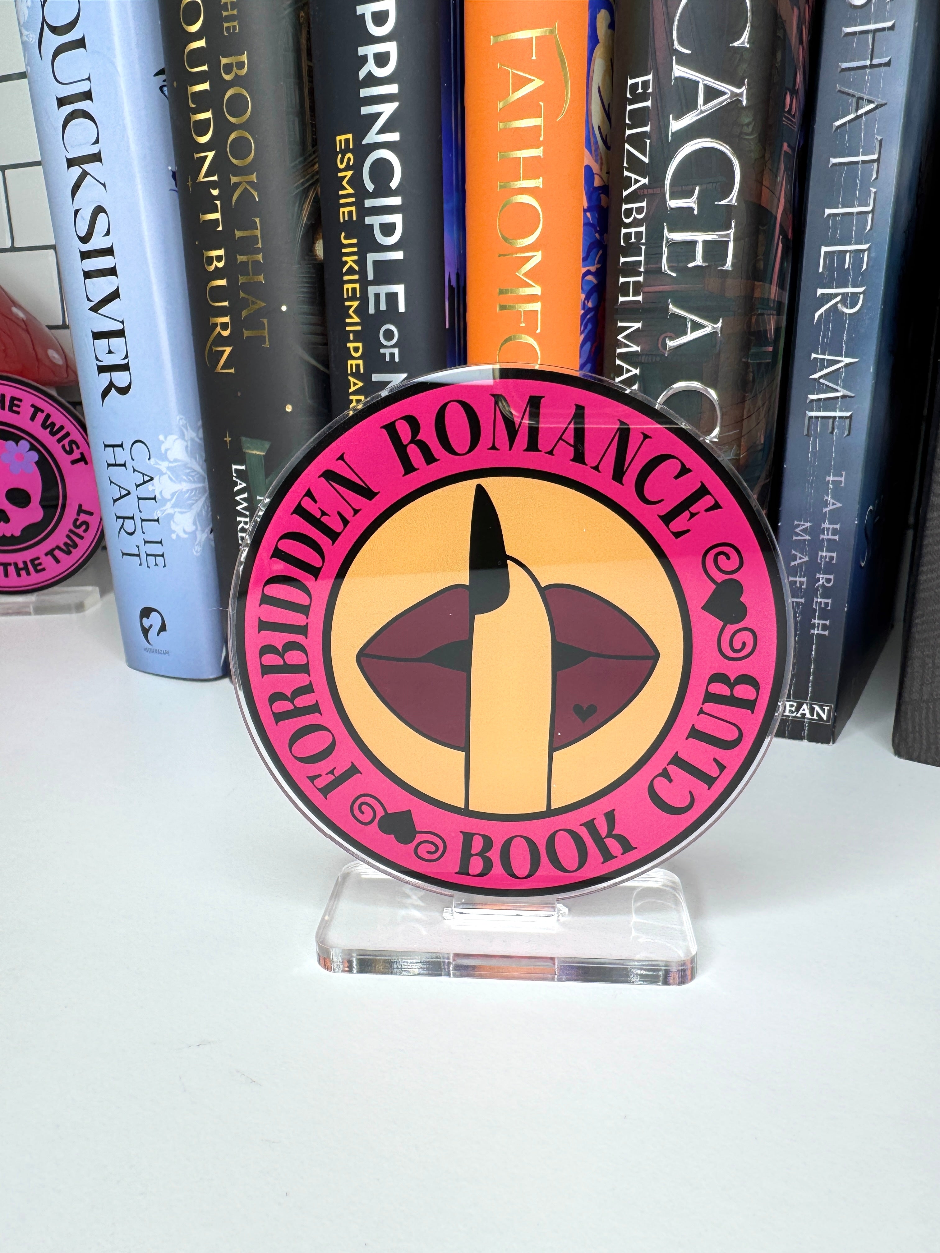 Forbidden Romance Book Club Book Shelf Buddy