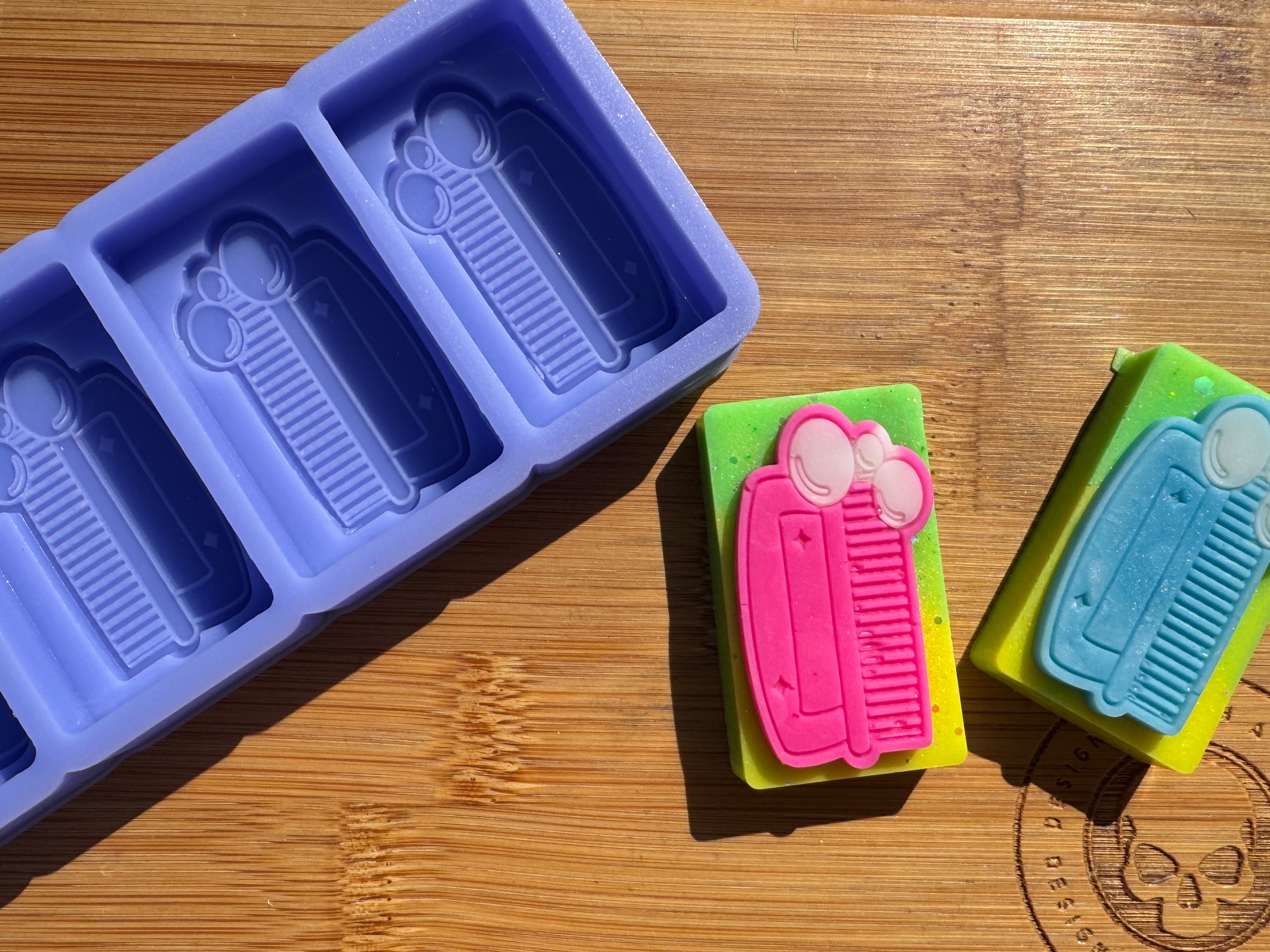Scrubbing Brush Silicone Mold - HoBa Edition