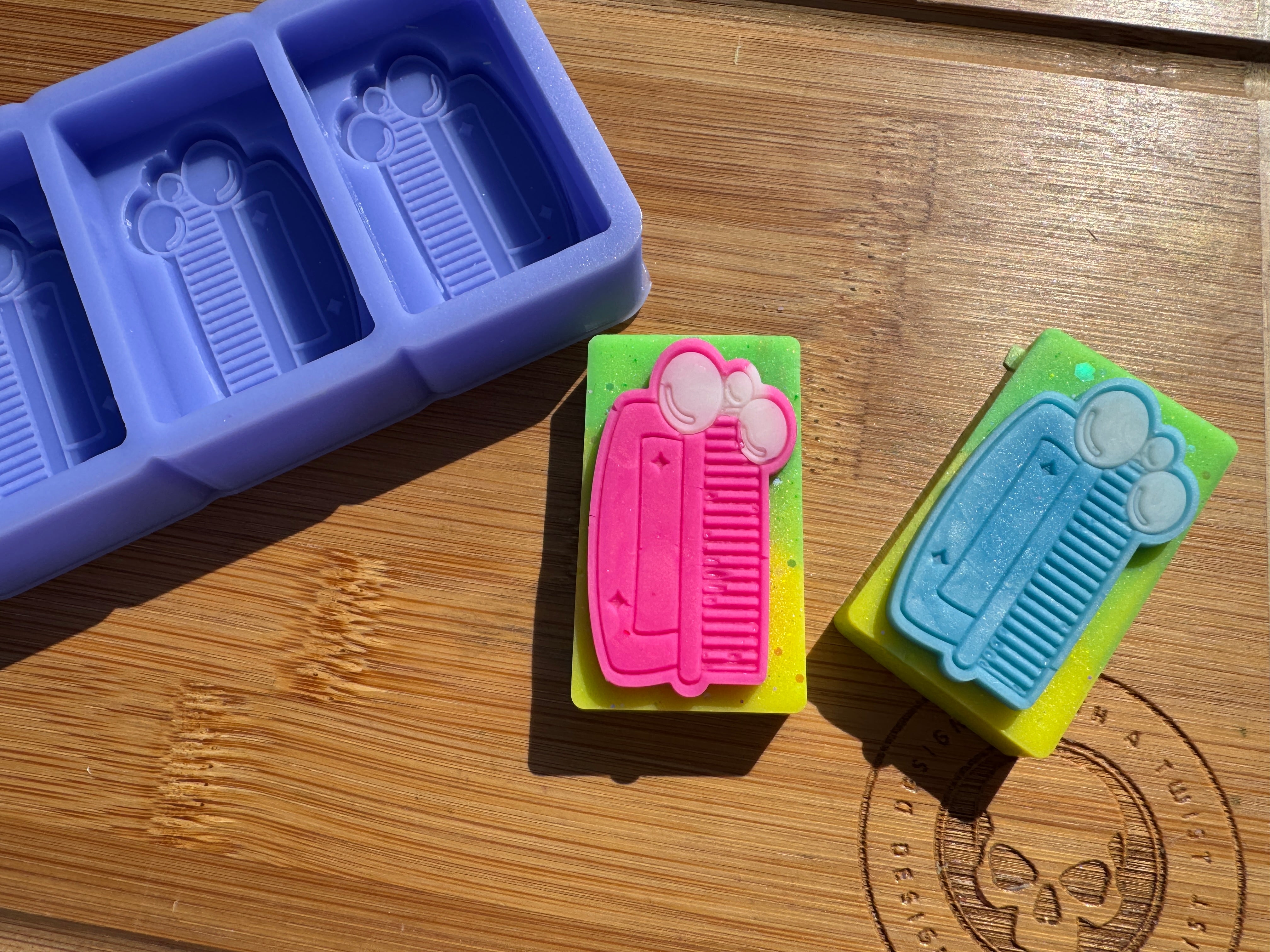 Scrubbing Brush Silicone Mold - HoBa Edition