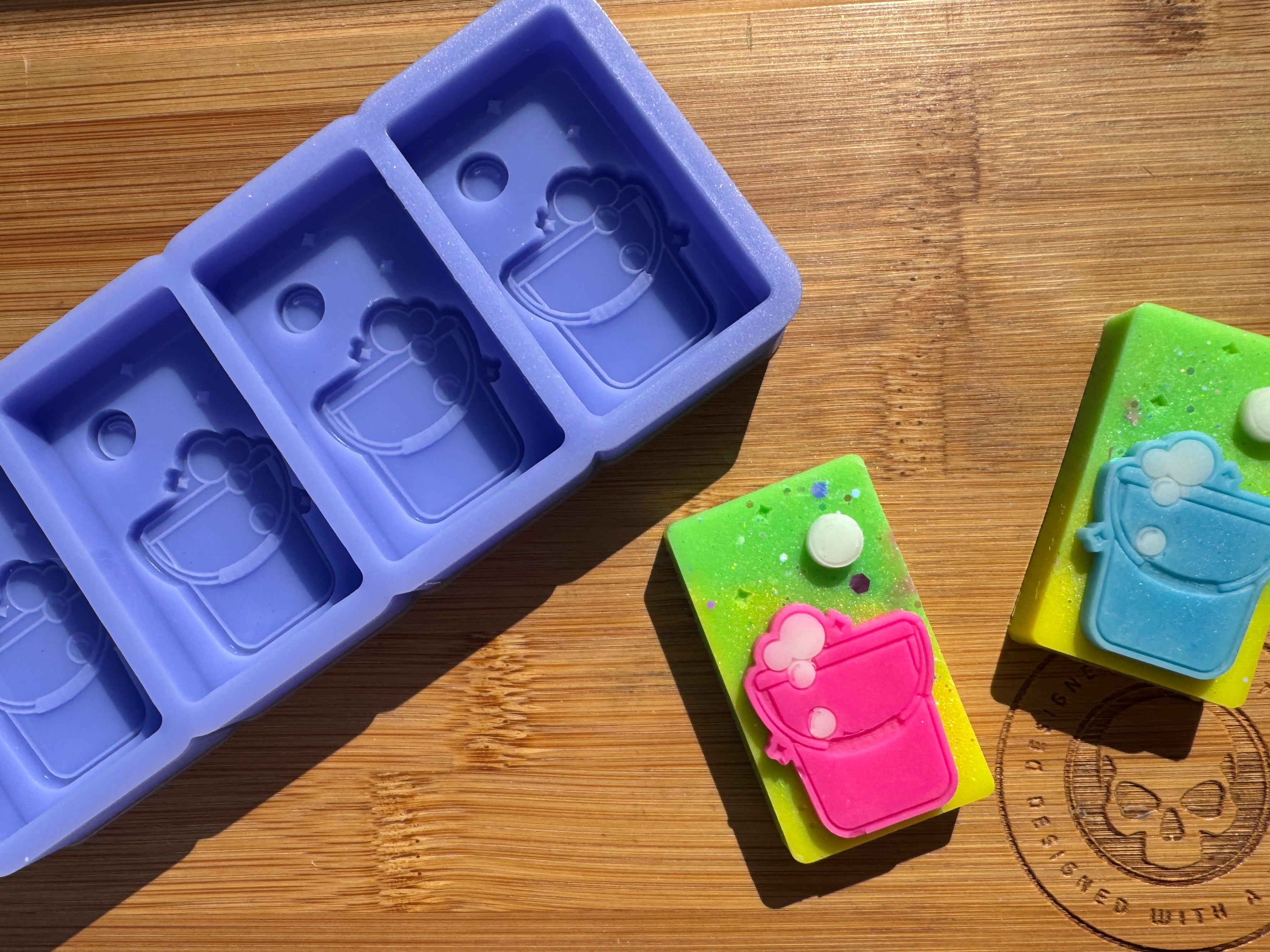 Cleaning Bucket Silicone Mold - HoBa Edition
