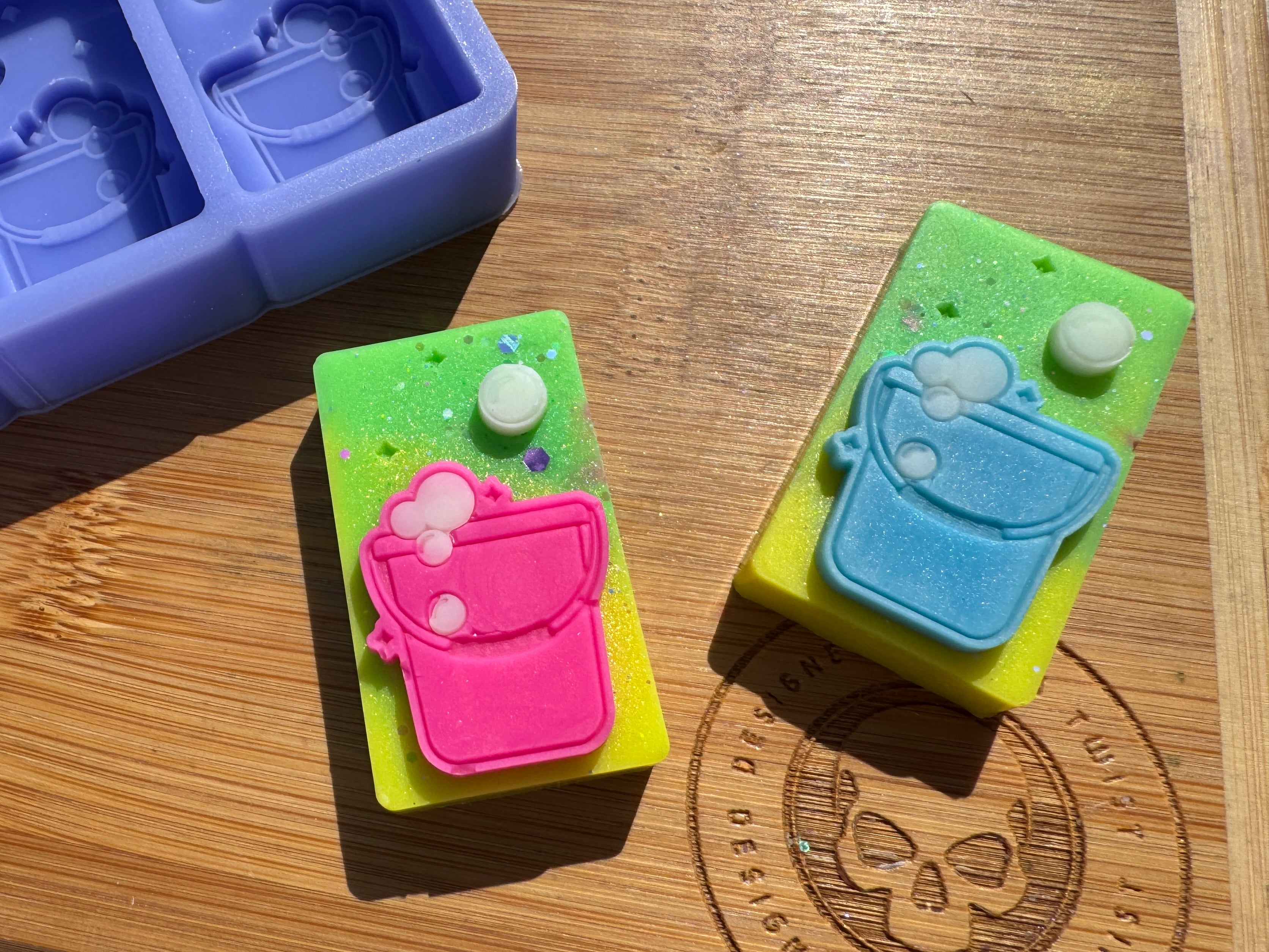 Cleaning Bucket Silicone Mold - HoBa Edition