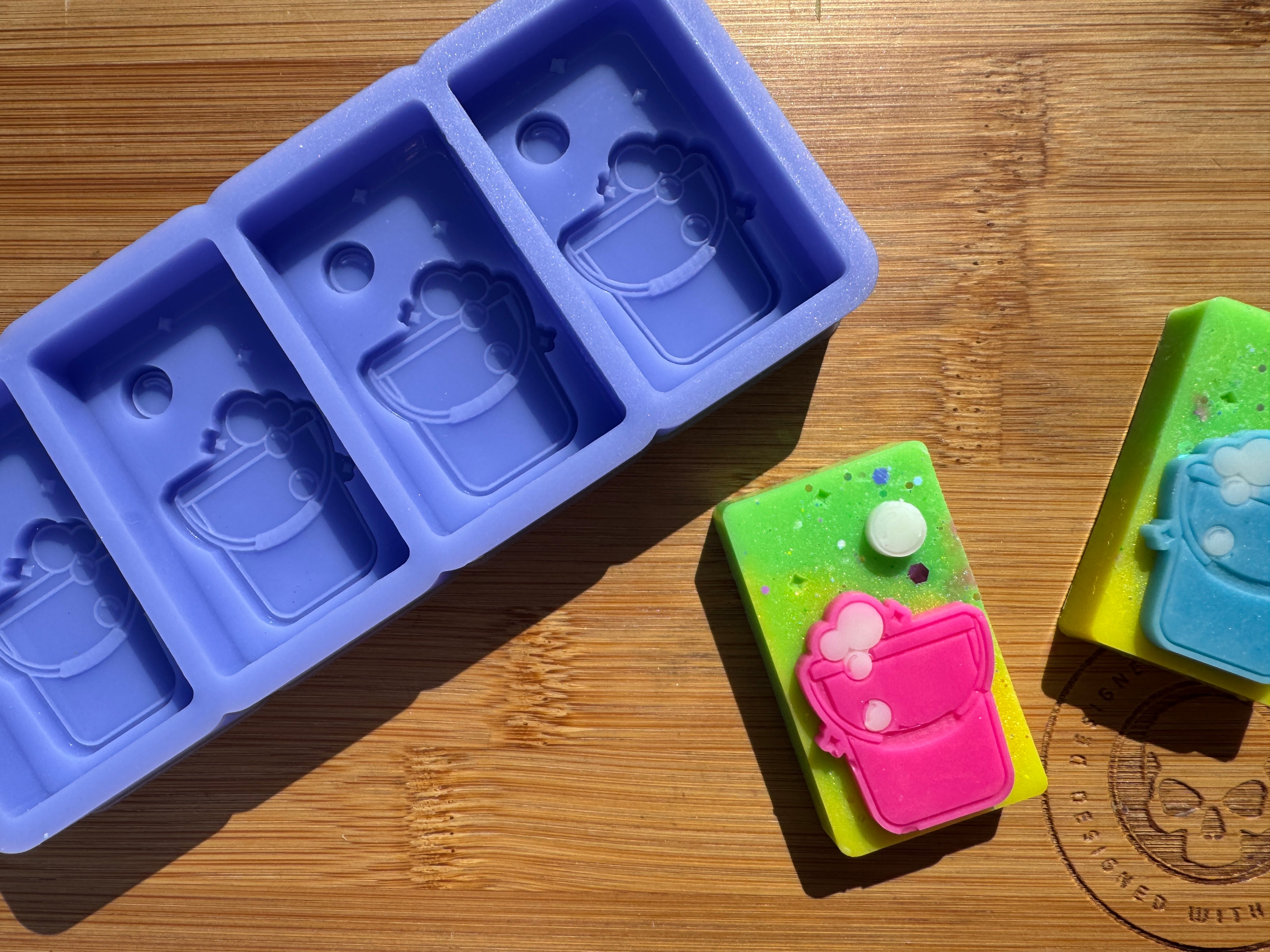 Cleaning Bucket Silicone Mold - HoBa Edition