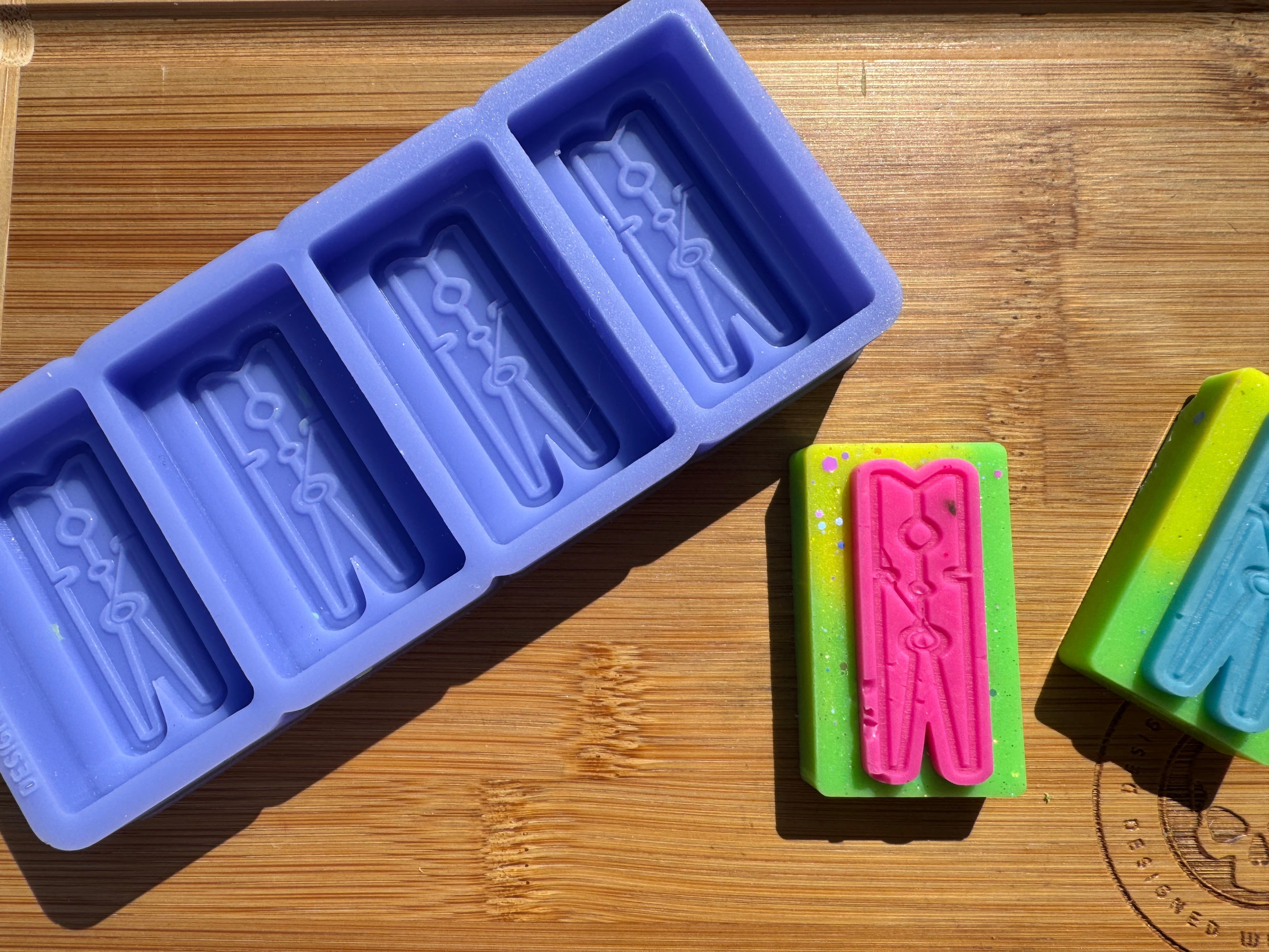 Laundry Peg Silicone Mold - HoBa Edition