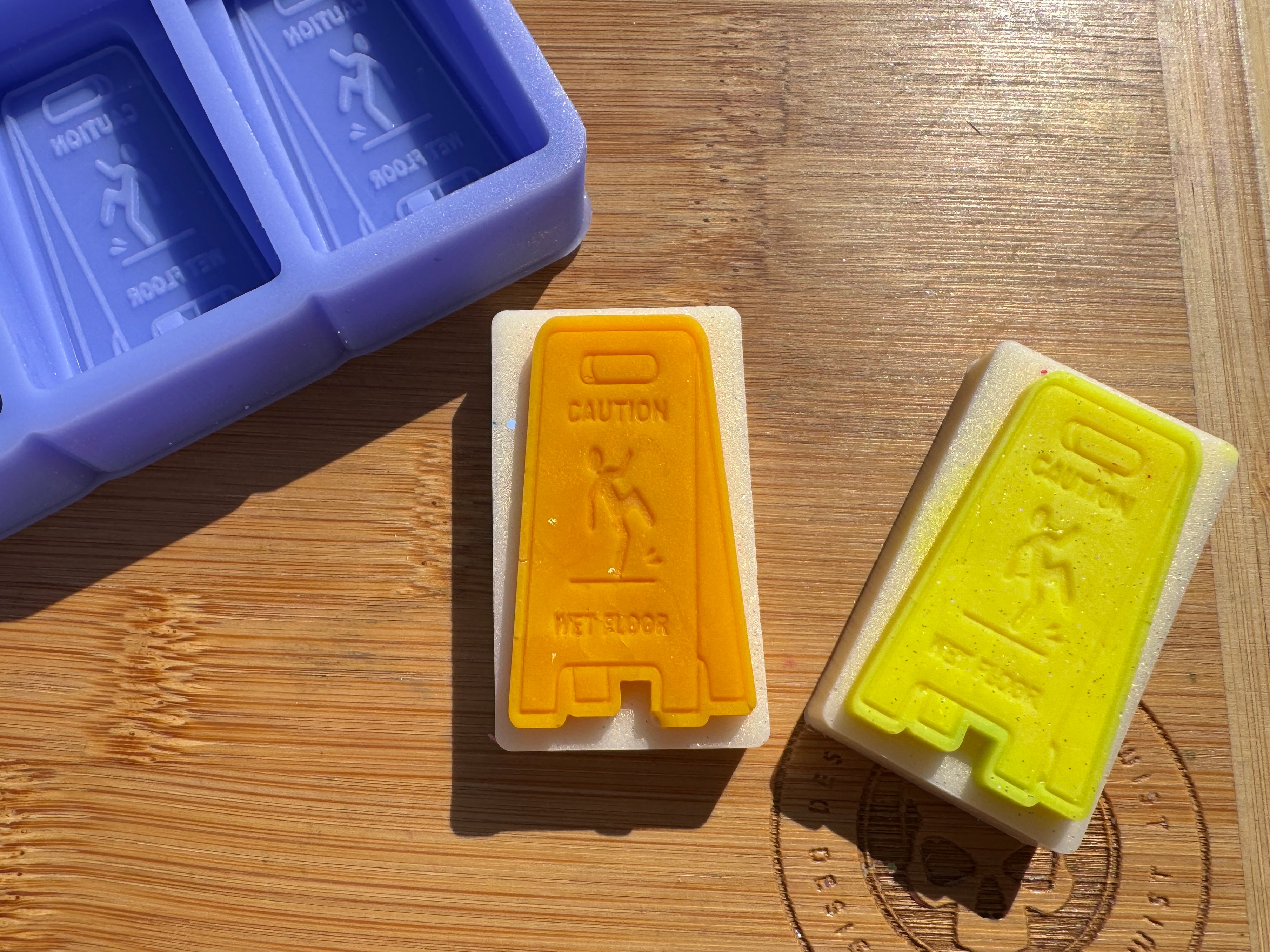 Wet Floor Sign Silicone Mold - HoBa Edition