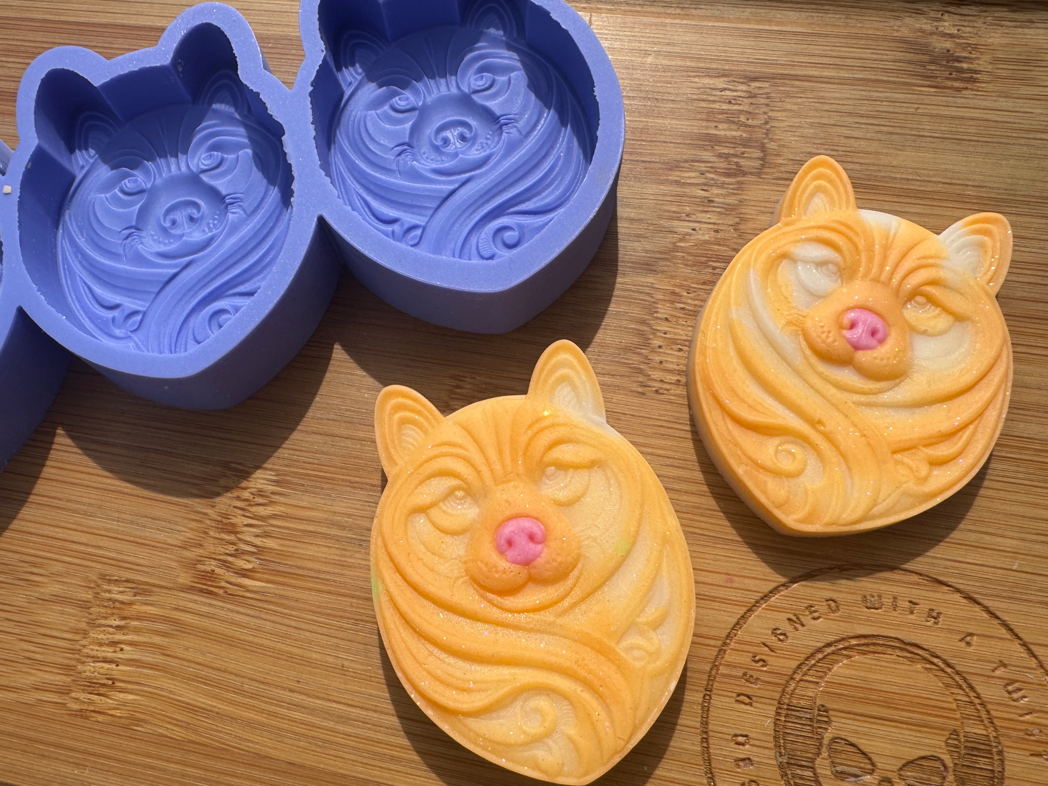 Japanese Dog Silicone Mold Trio