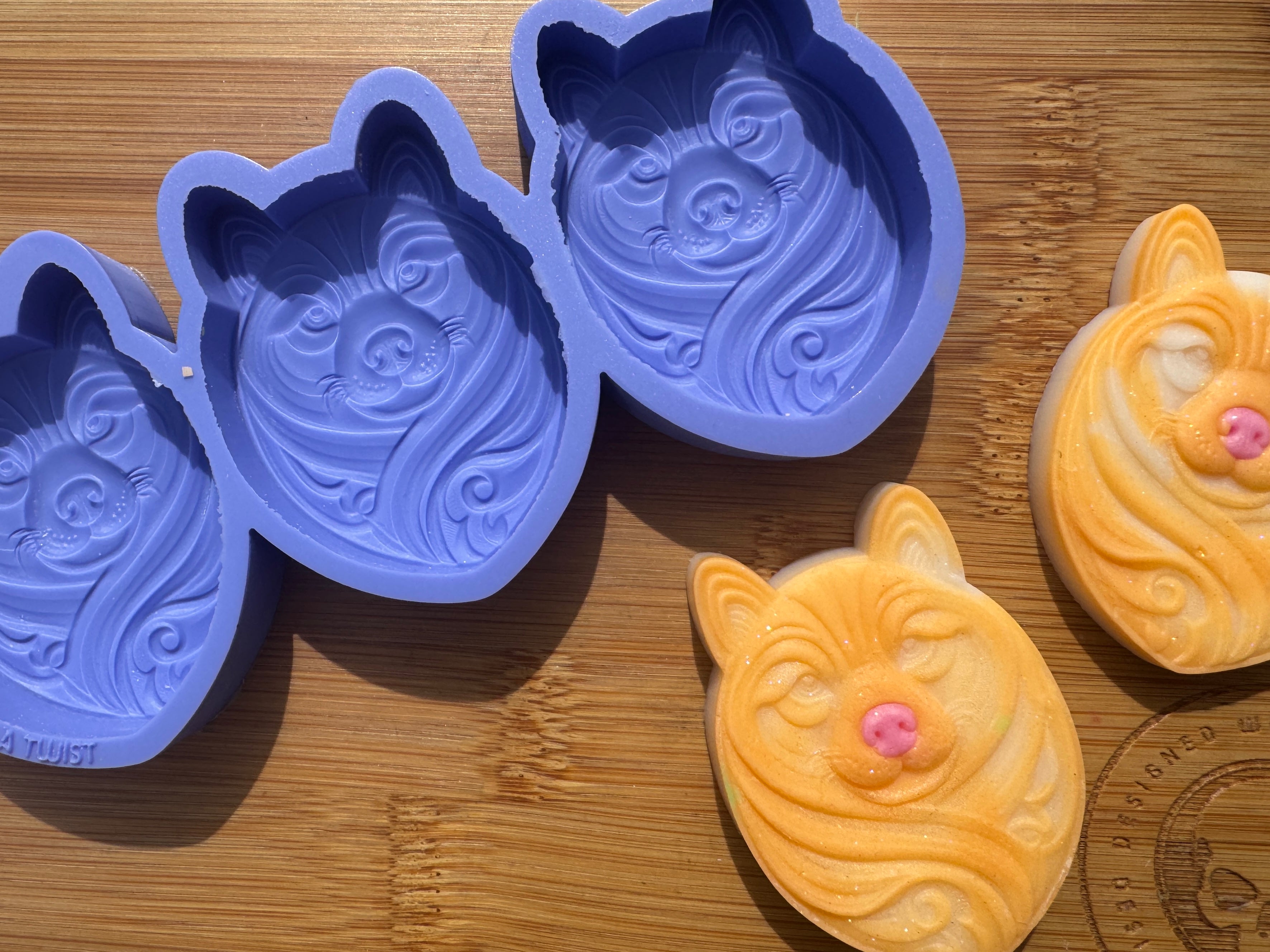 Japanese Dog Silicone Mold Trio