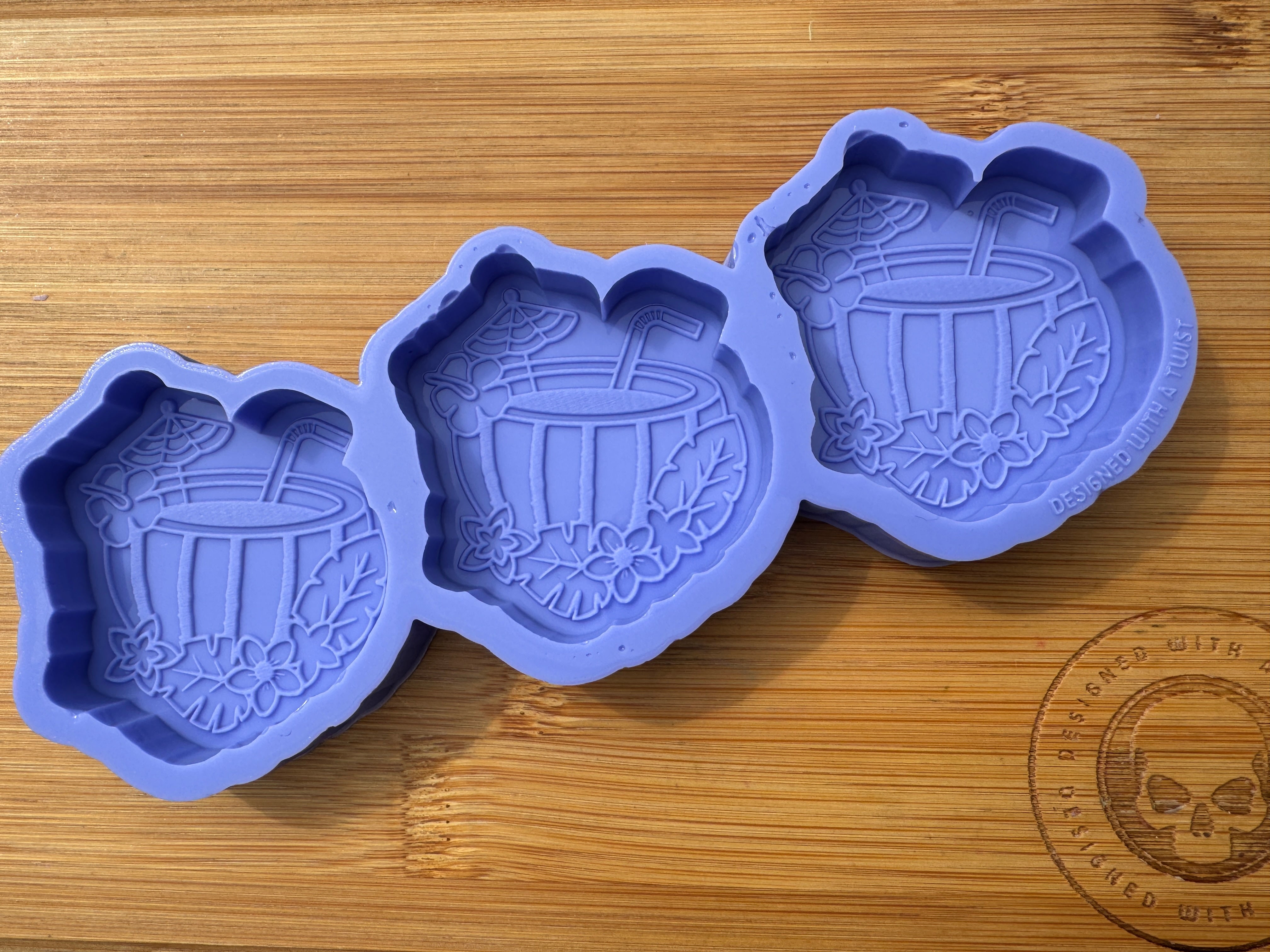 Watermelon Cocktail Silicone Mold Trio