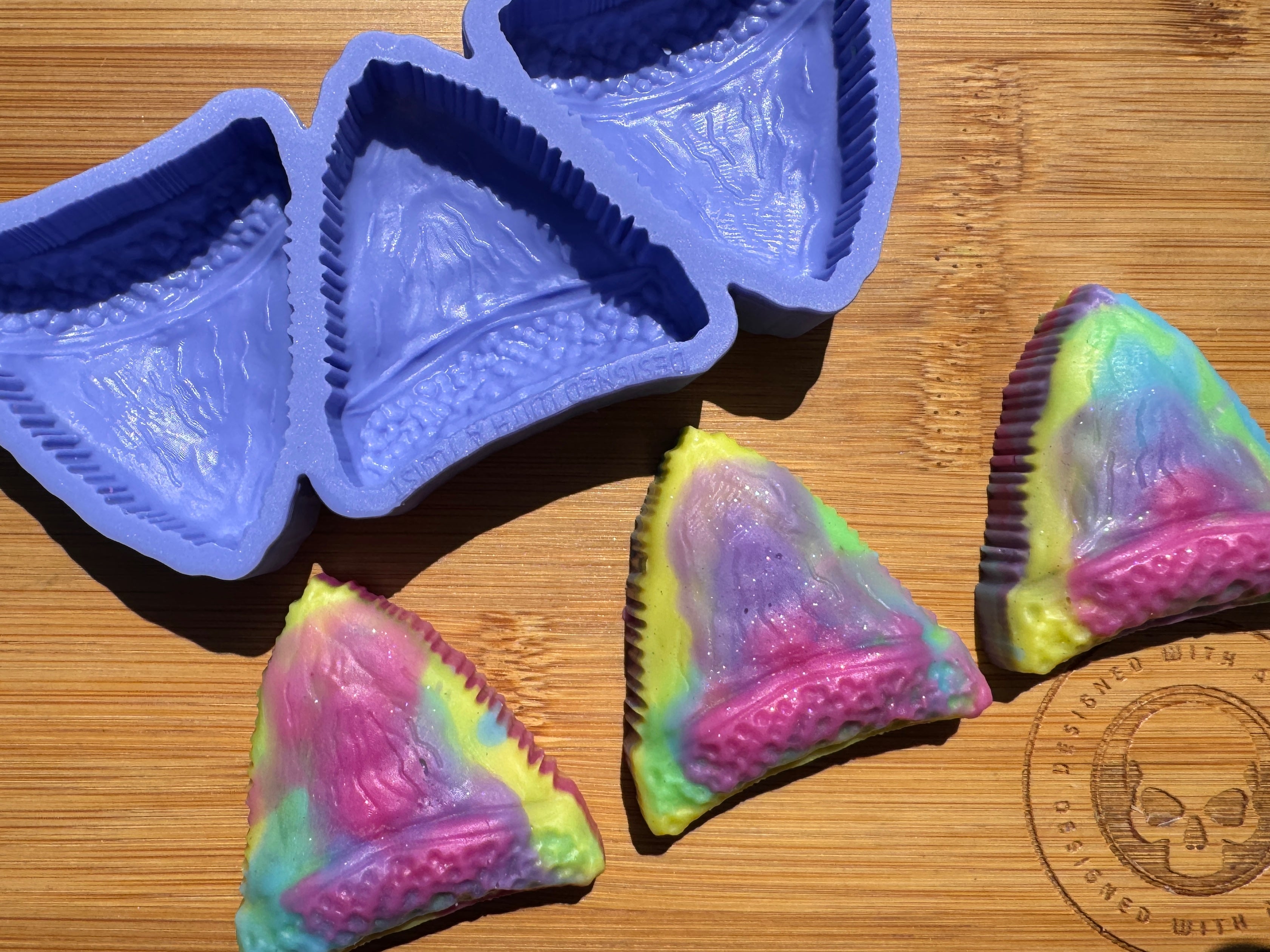 Shark Tooth Silicone Mold Trio