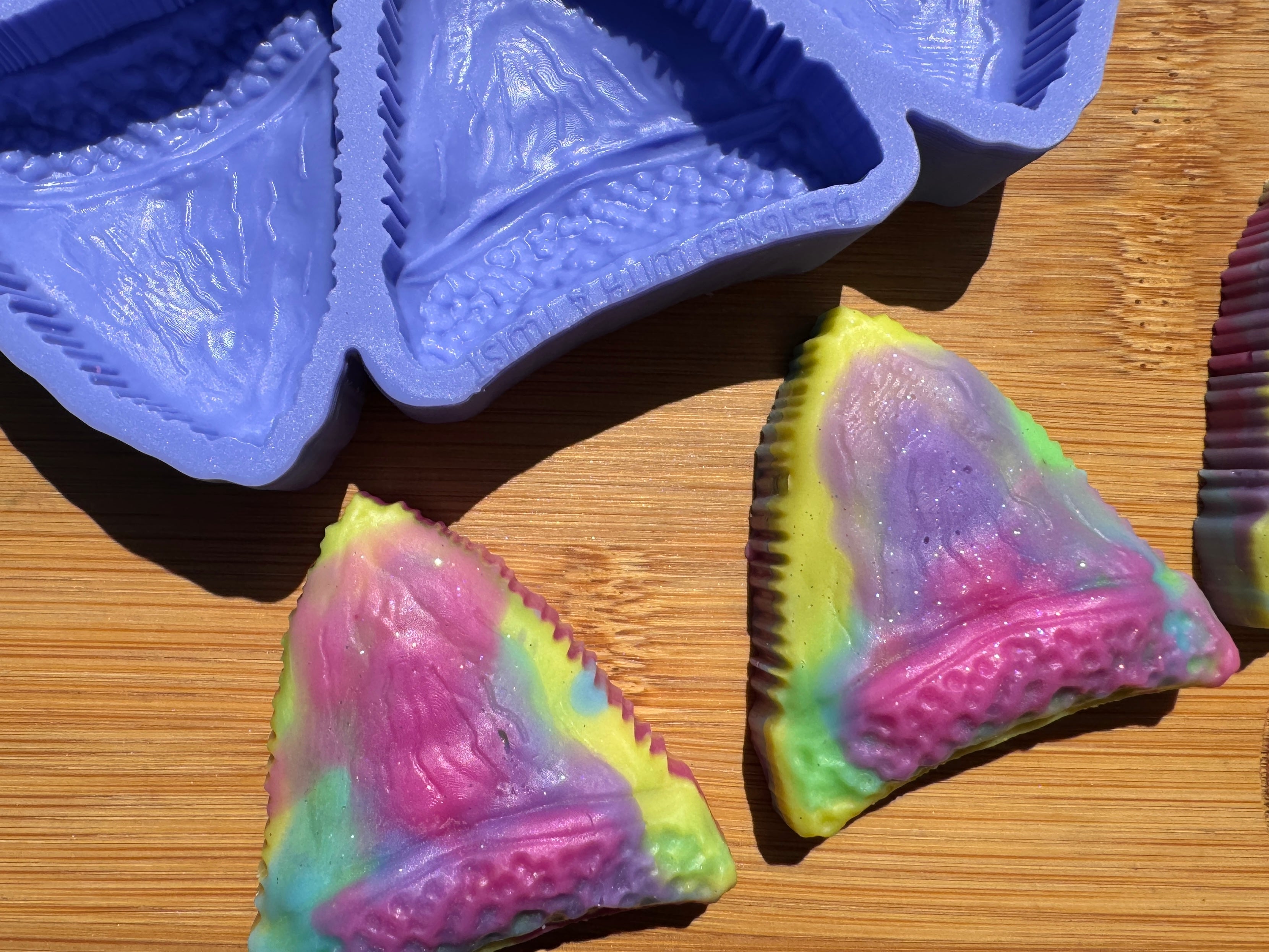 Shark Tooth Silicone Mold Trio
