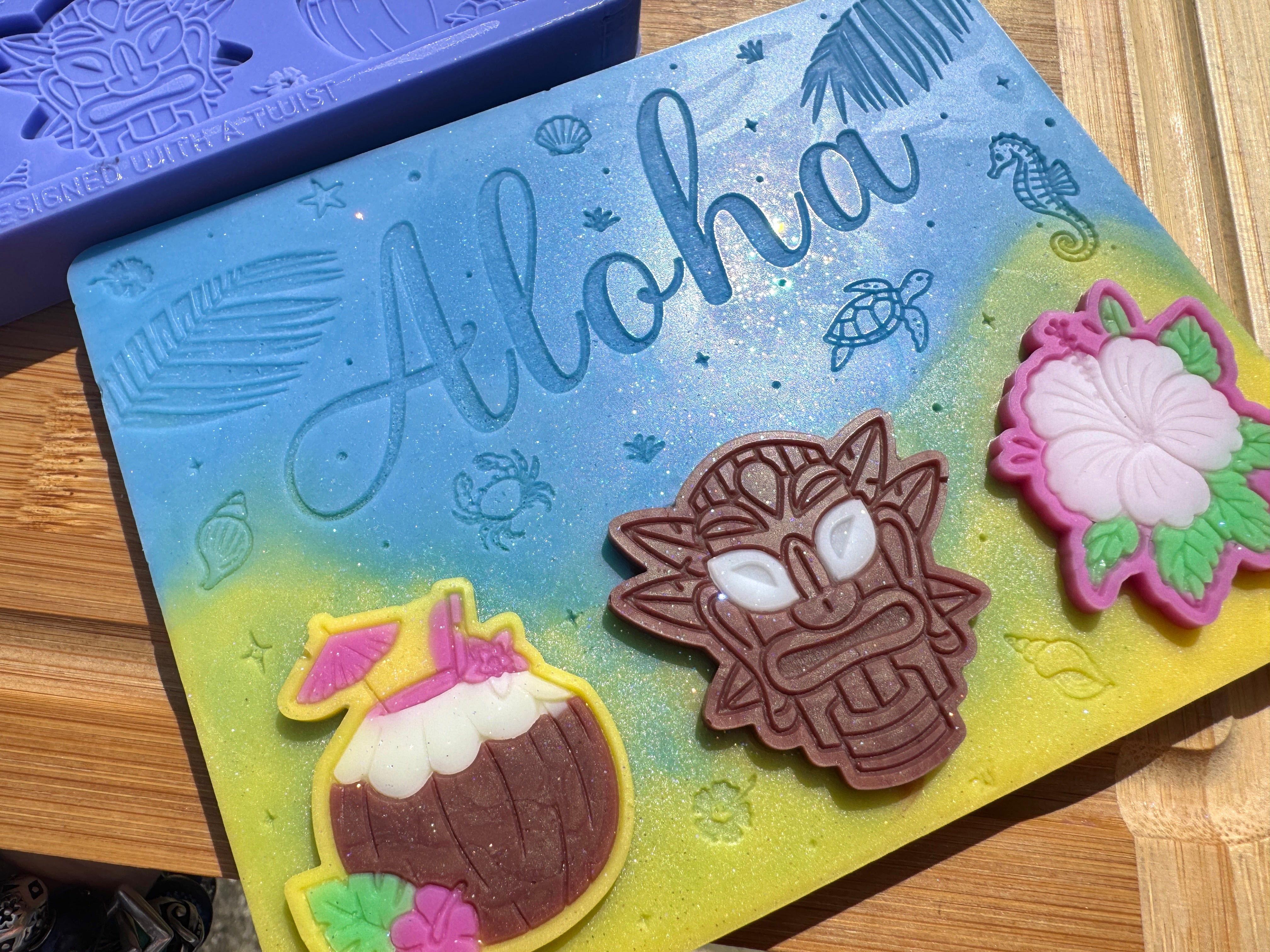 Aloha! Mini Slab Silicone Mold