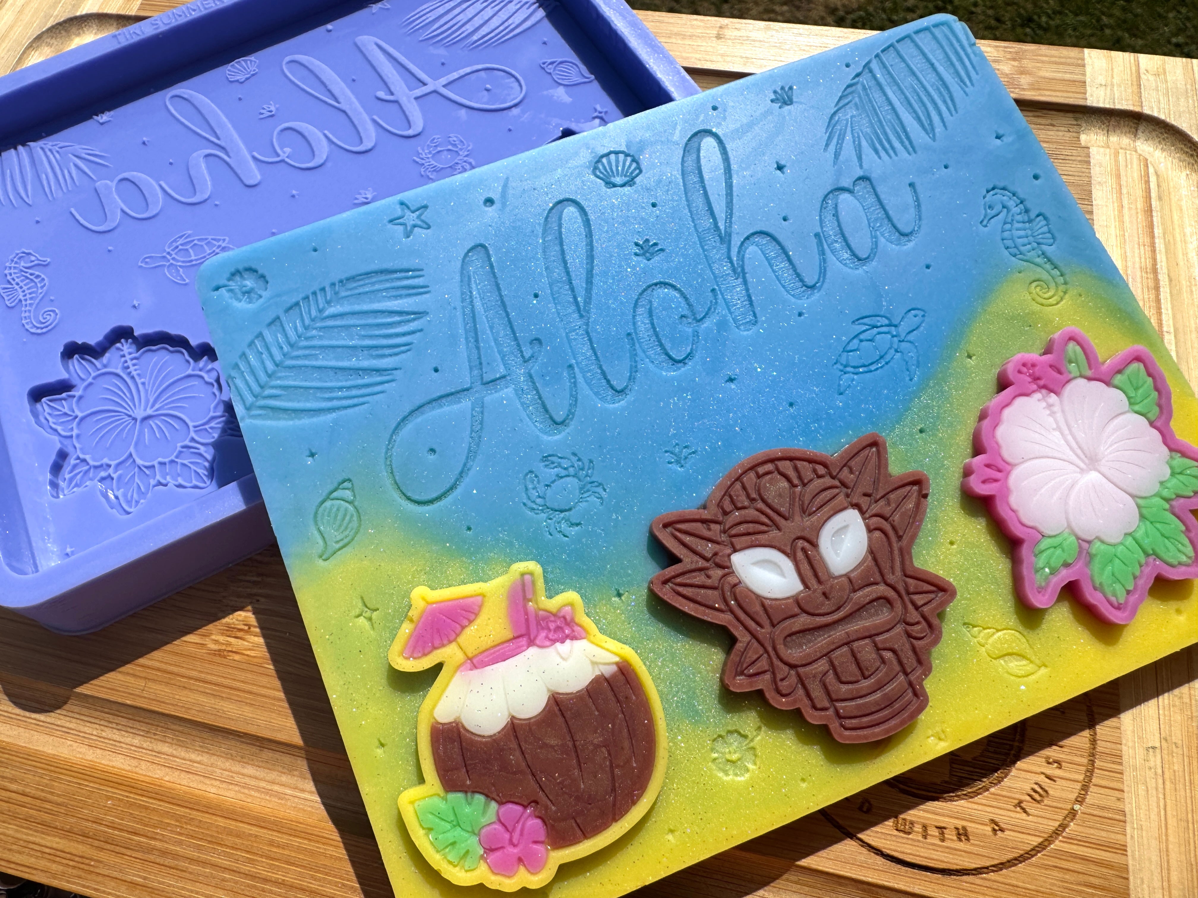 Aloha! Mini Slab Silicone Mold